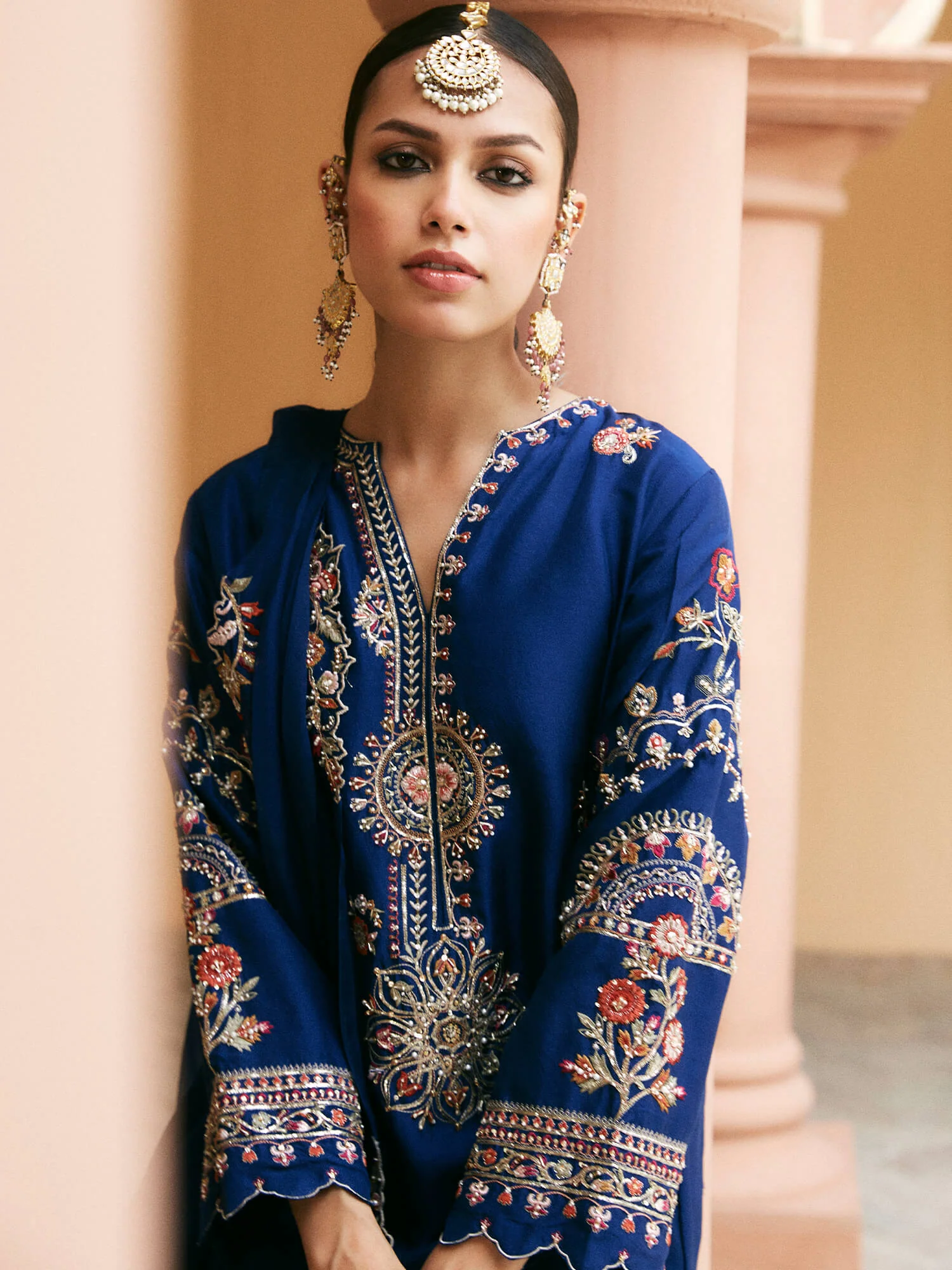 ALISHA, IZAAR & DRAPPED DUPATTA - Image 2