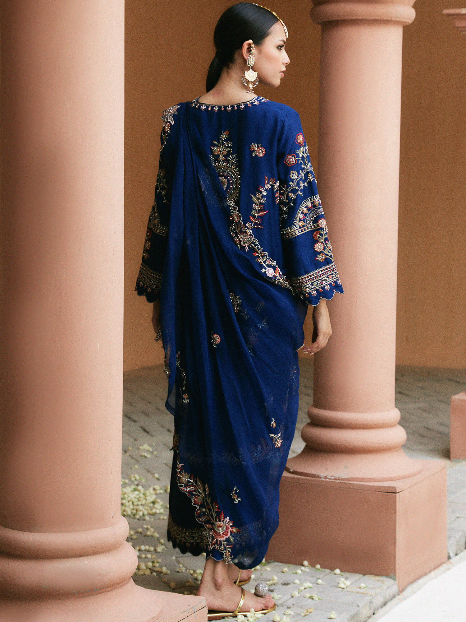 ALISHA, IZAAR & DRAPPED DUPATTA - Image 3