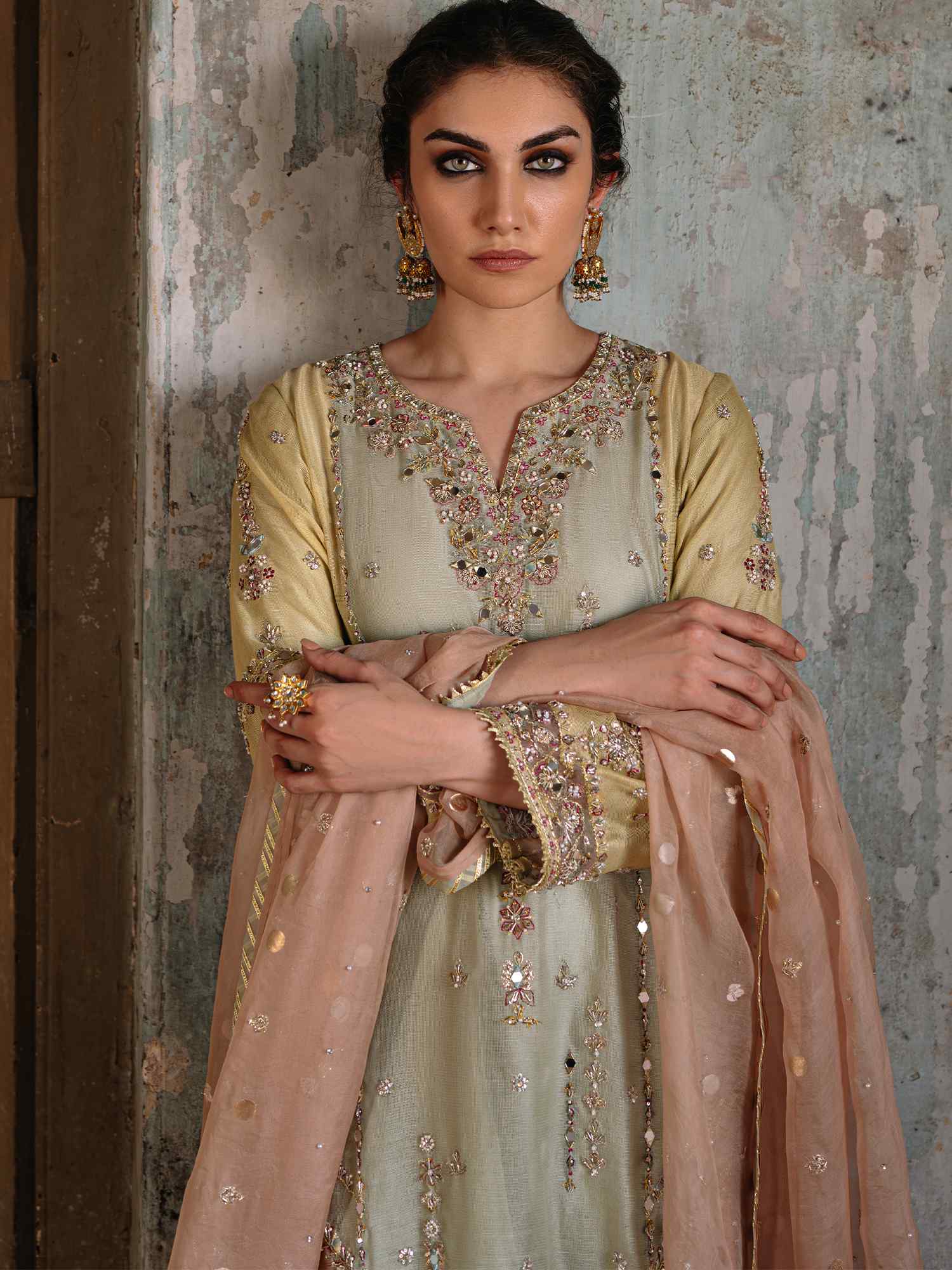 ALISHA, DUPATTA & SKINNY SHALWAR - Image 2