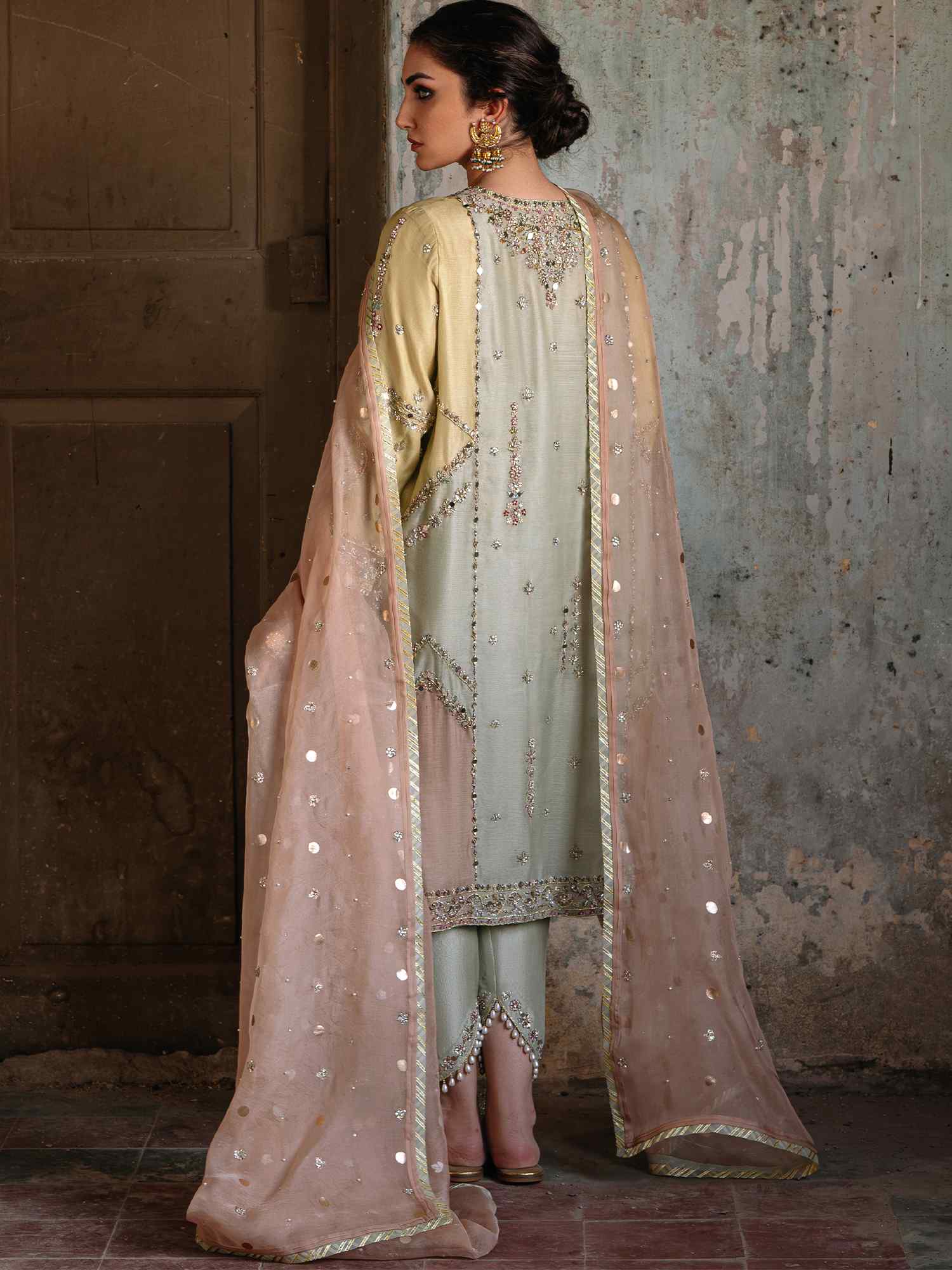 ALISHA, DUPATTA & SKINNY SHALWAR - Image 4