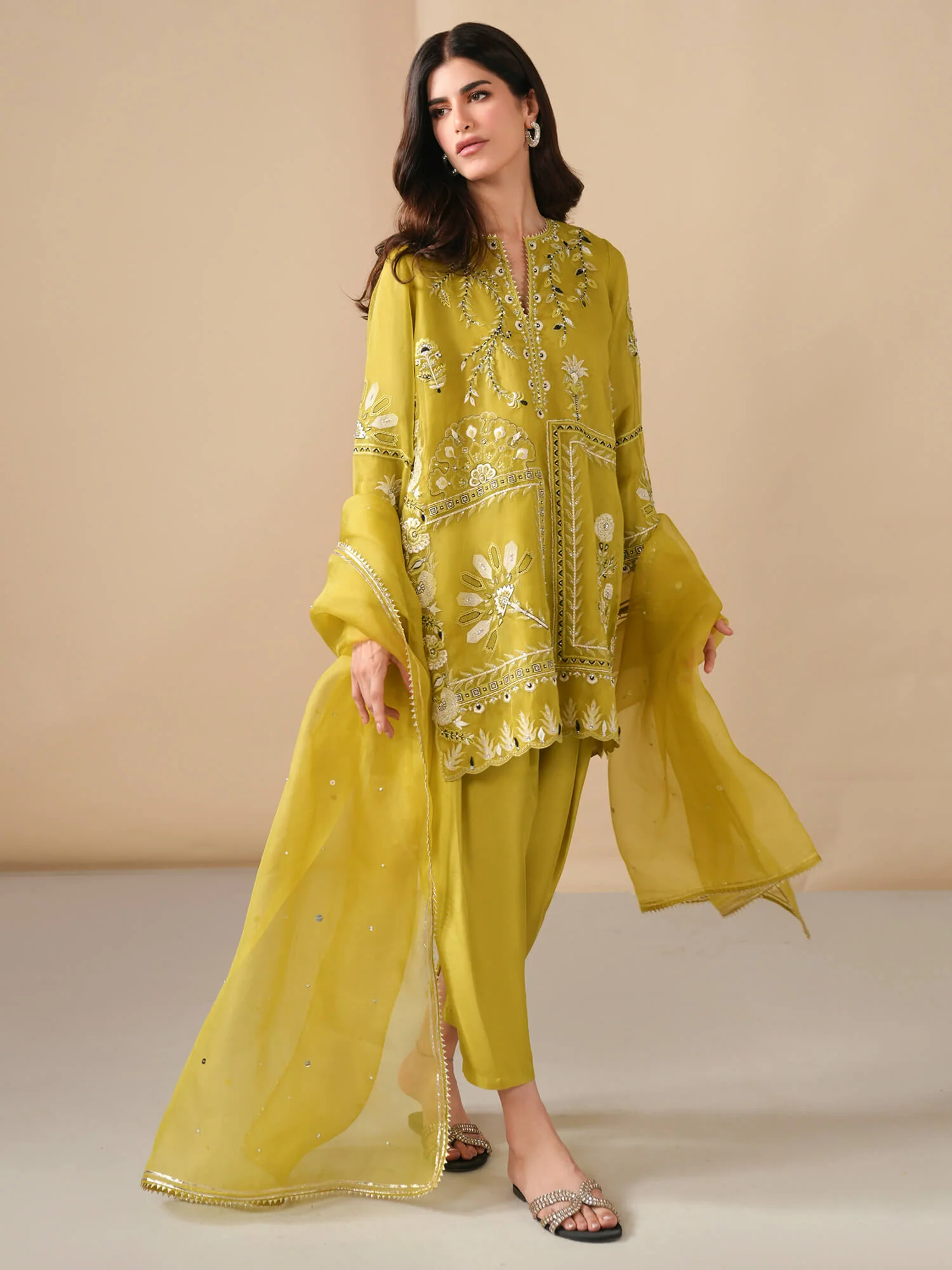 ALISHA, SKINNY SHALWAR & DUPATTA - Image 3