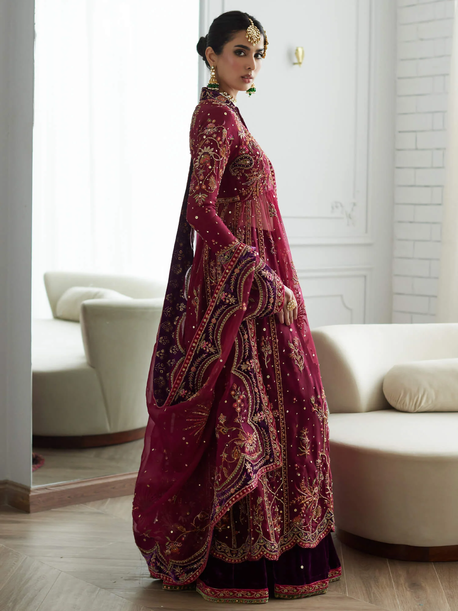 ANGARKHA, LEHENGA & DUPATTA - Image 3