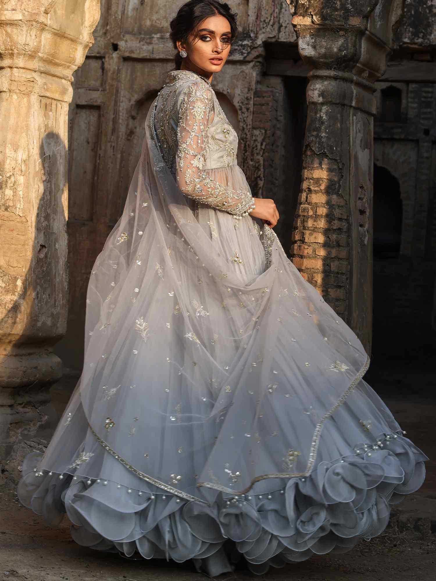 ANGARKHA, DUPATTA & LEHENGA - Image 3