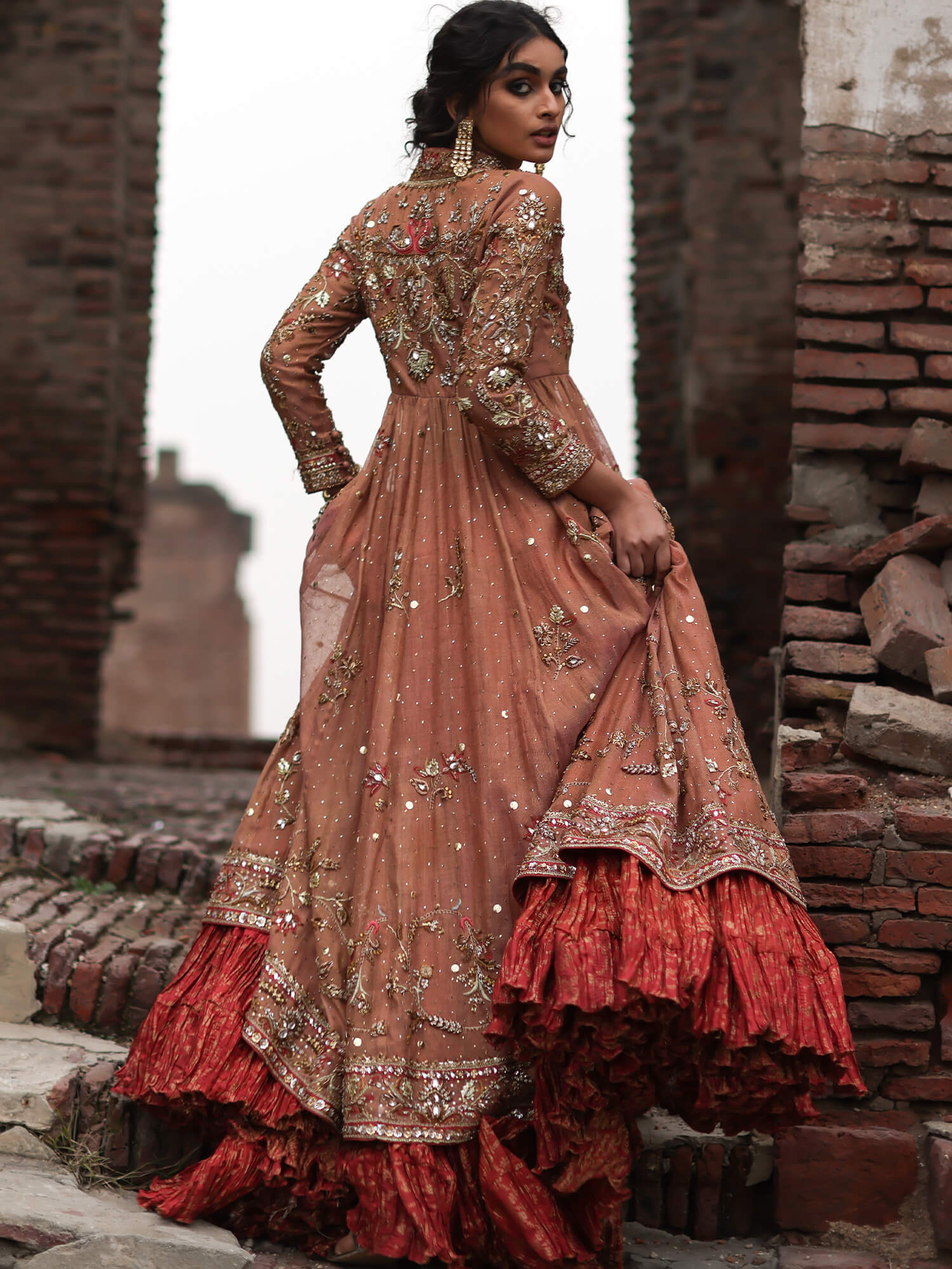ANGARKHA, DUPATTA & LEHENGA - Image 3