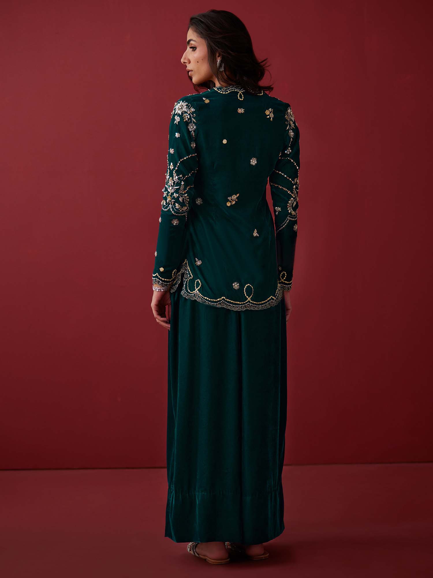 BELTED JACKET & CULOTTES - Image 3