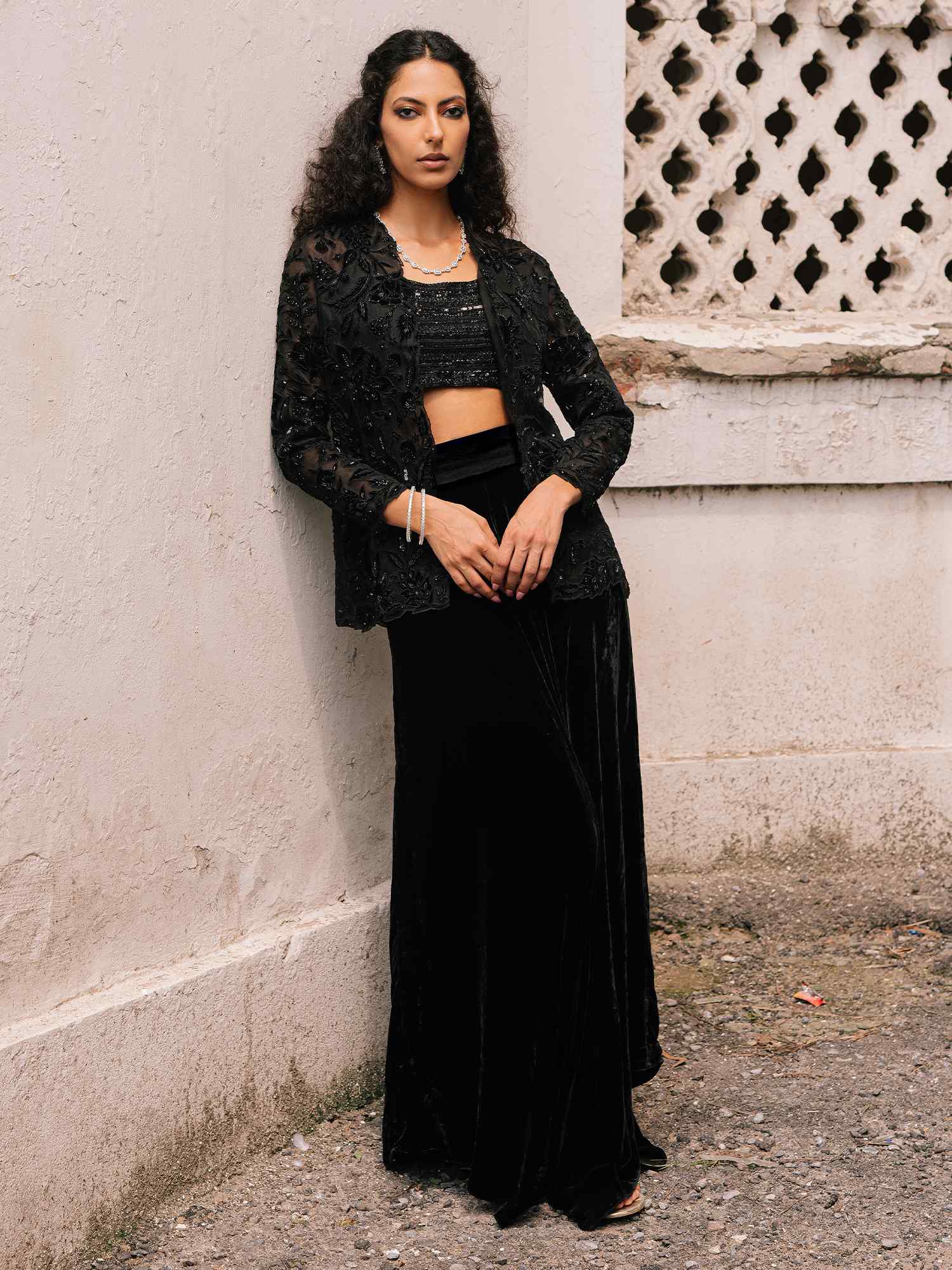 BELTED JACKET & PANTS - Image 4
