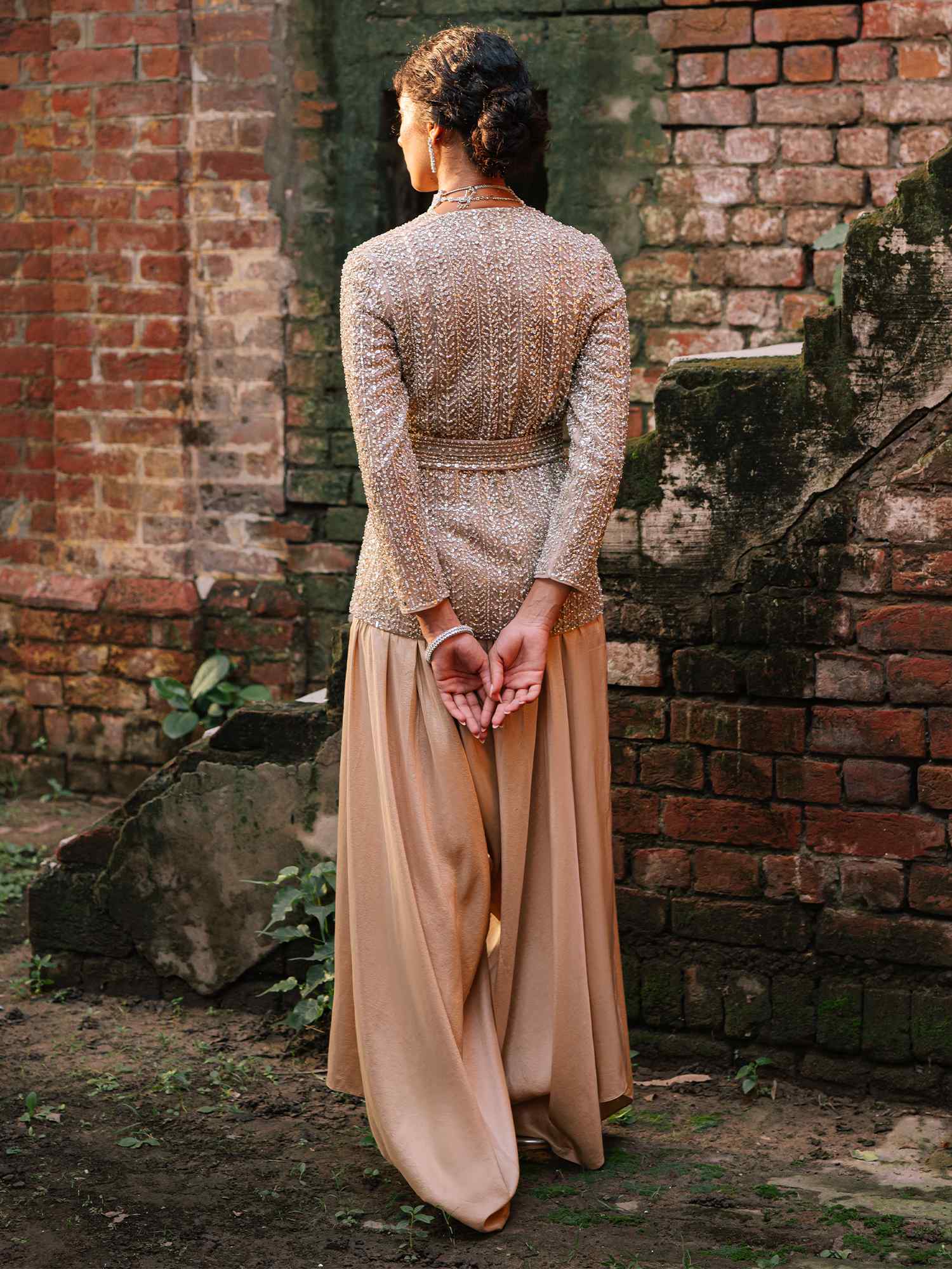 BELTED JACKET & PANTS - Image 4