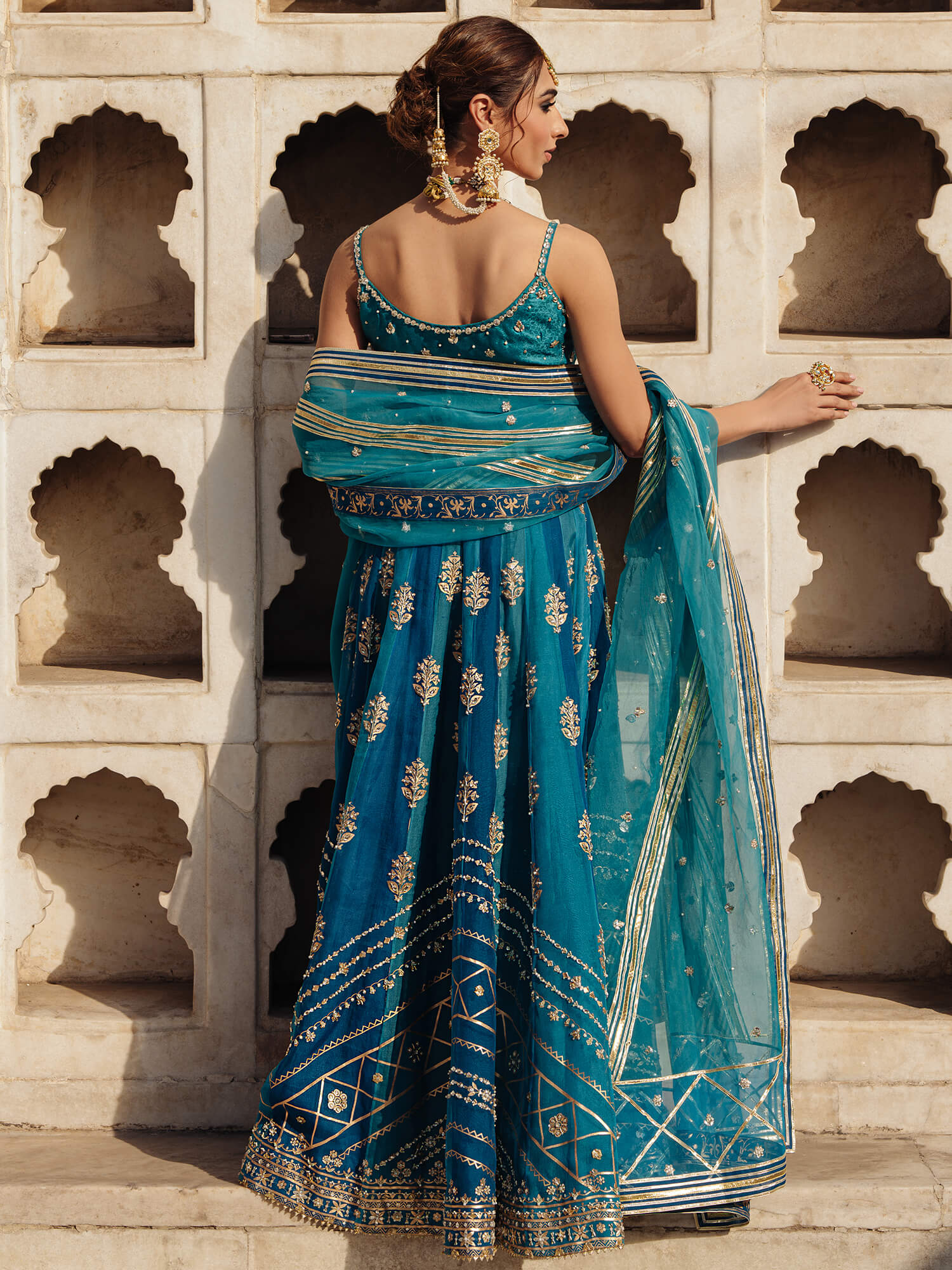 BLOUSE, GHAGRA & DUPATTA - Image 4