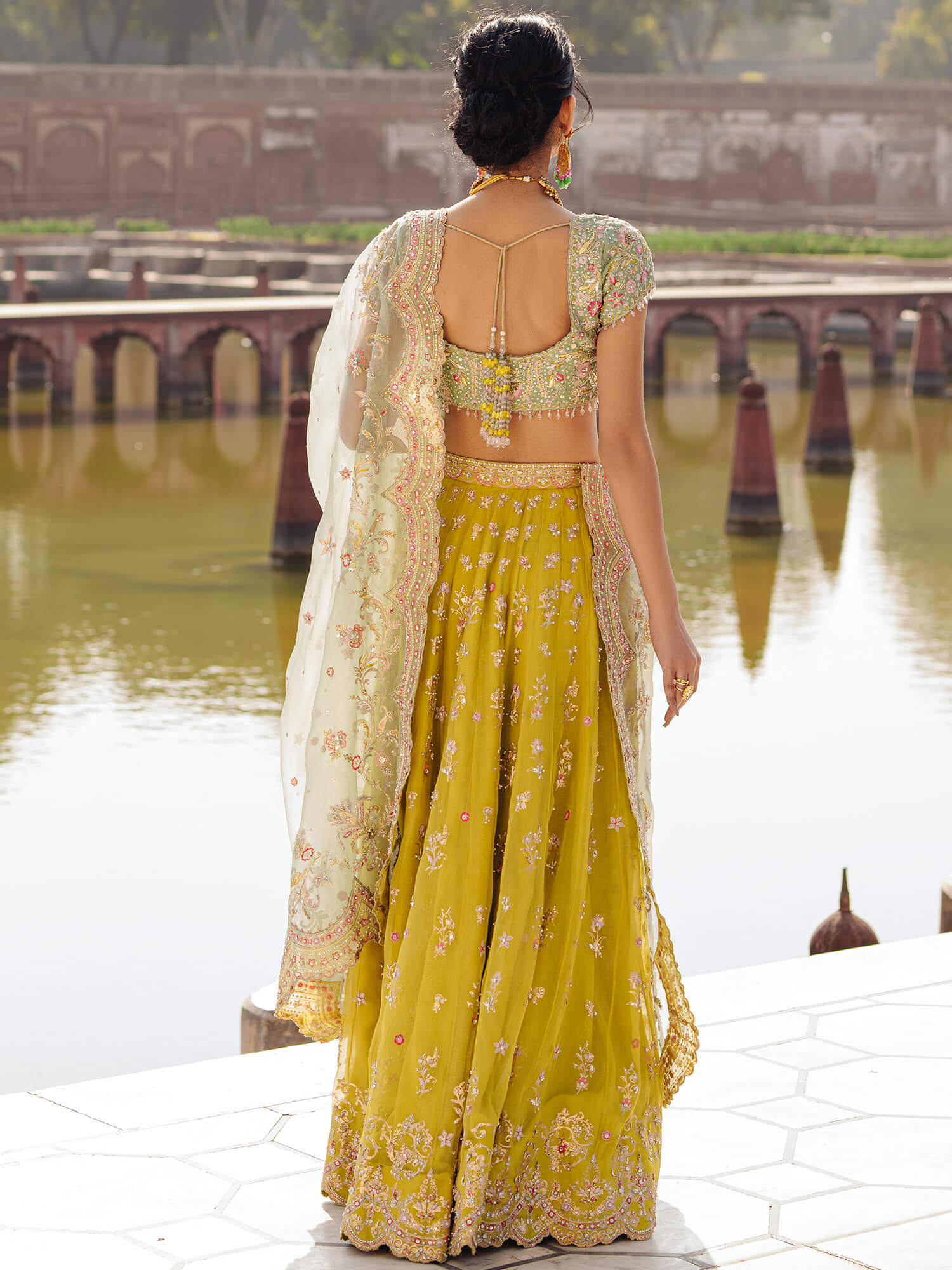 BLOUSE, GHAGRA & DUPATTA - Image 4