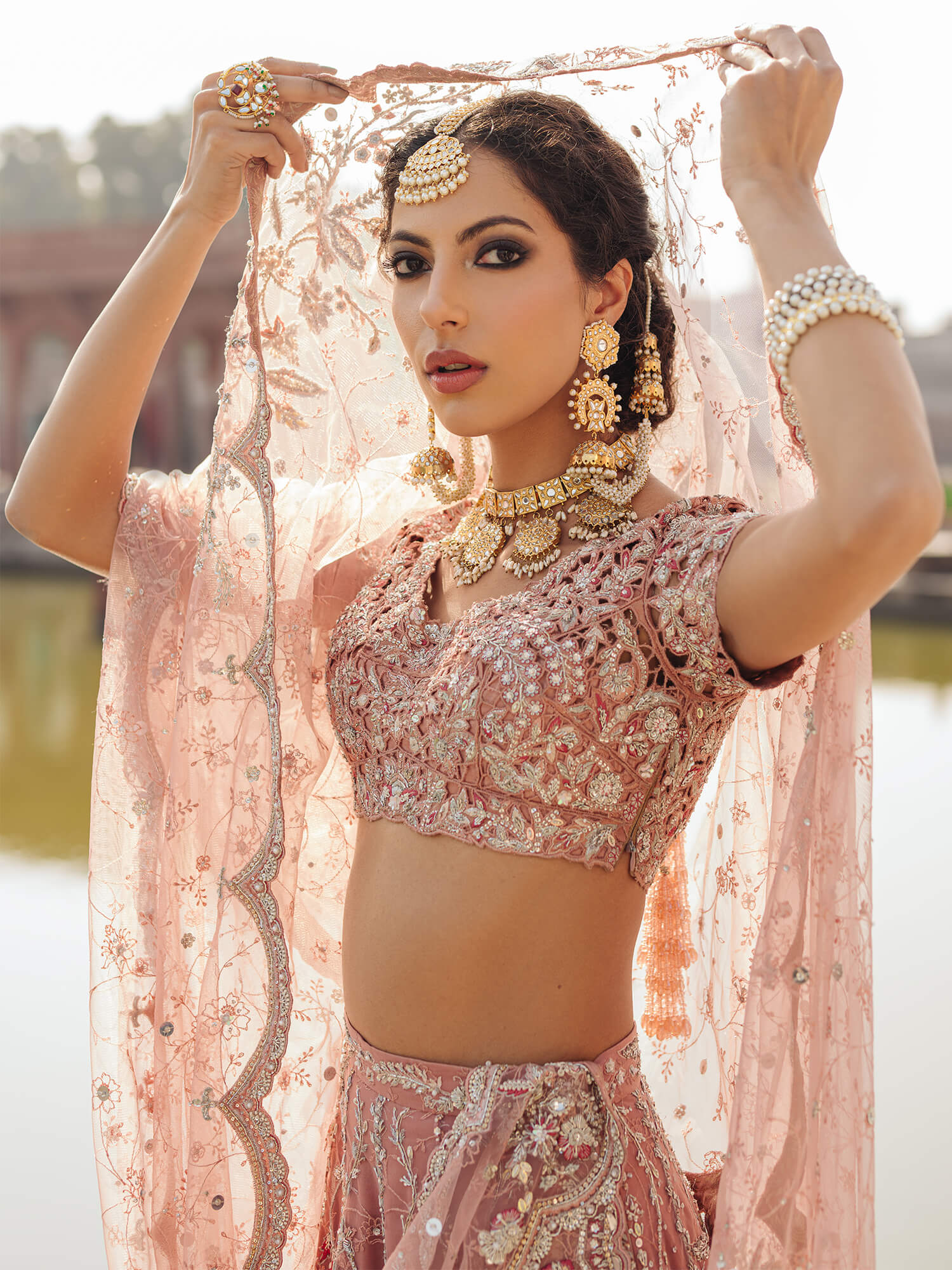BLOUSE, LEHENGA & DUPATTA - Image 2