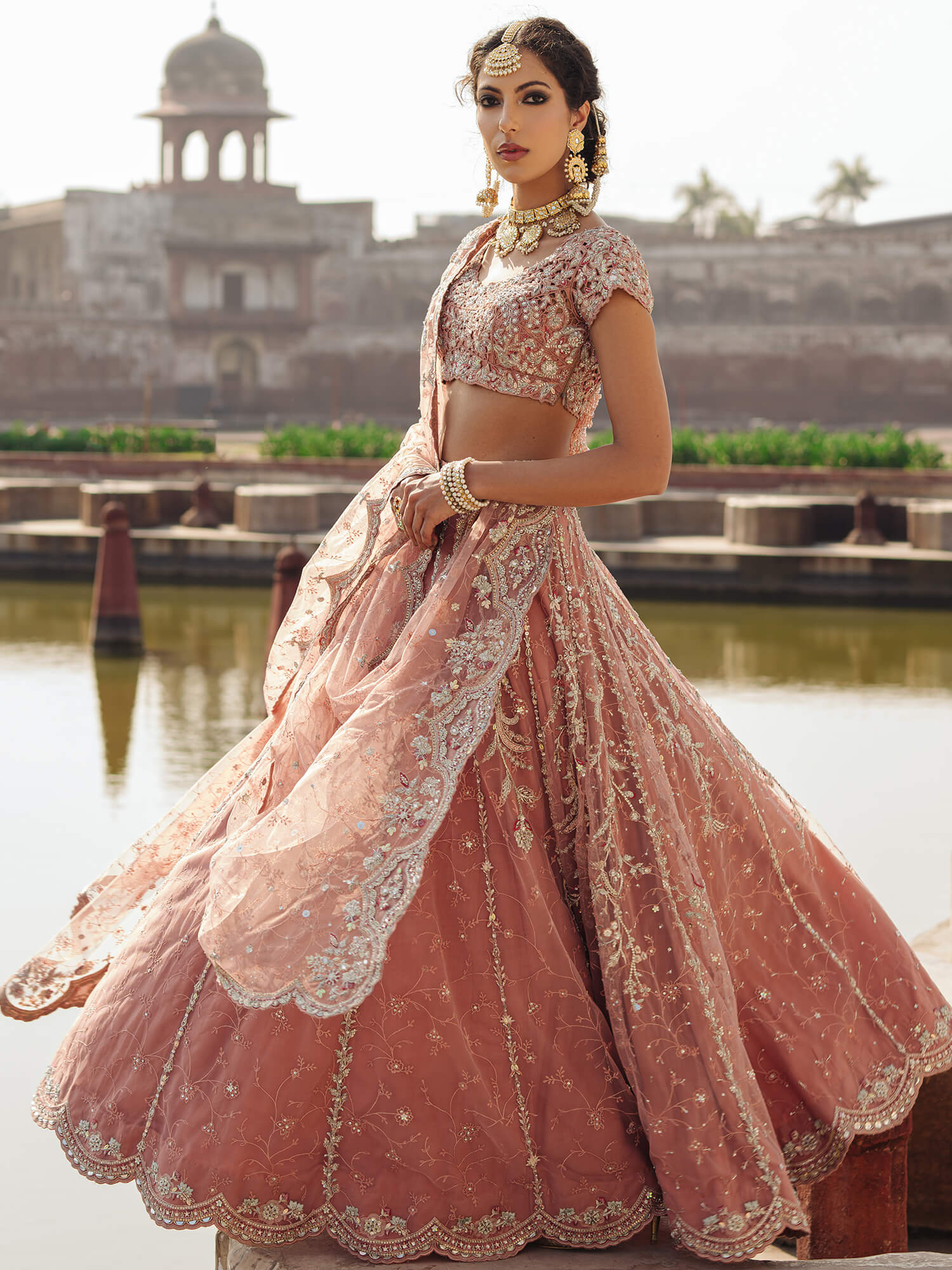 BLOUSE, LEHENGA & DUPATTA - Image 3