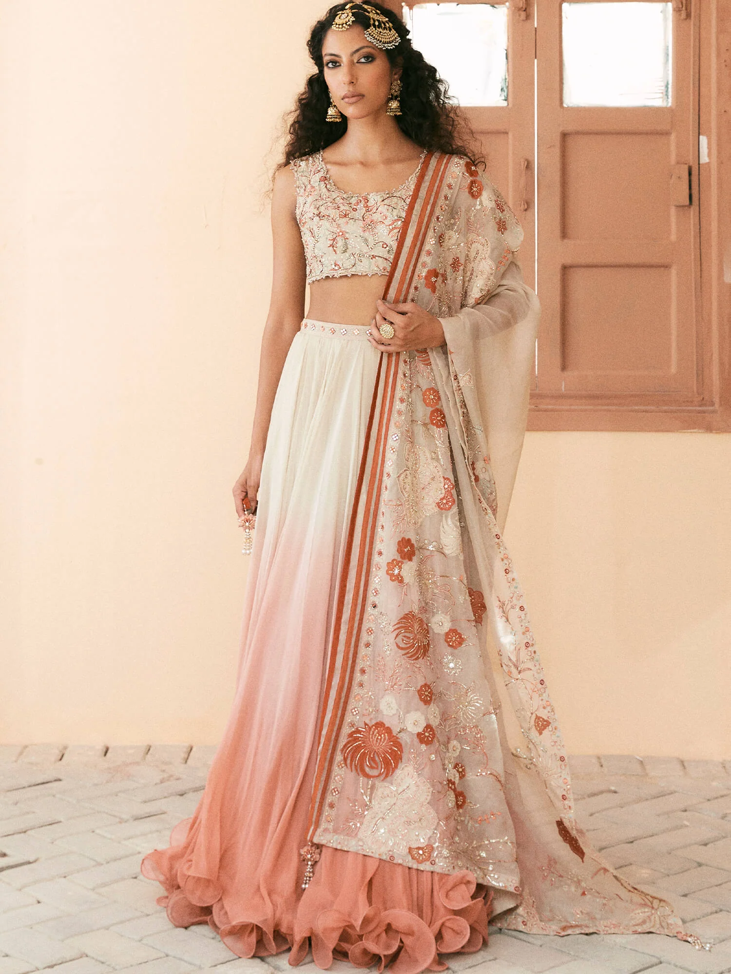 BLOUSE, LEHENGA & DUPATTA - Image 2