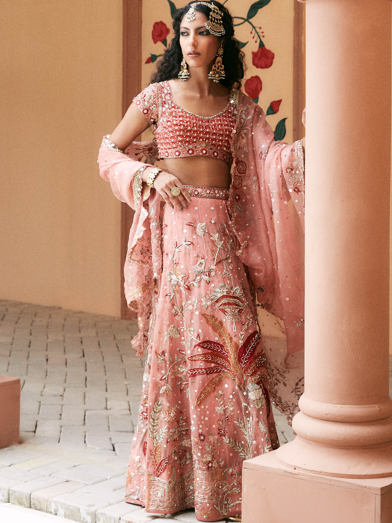 BLOUSE, LEHENGA & DUPATTA - Image 3