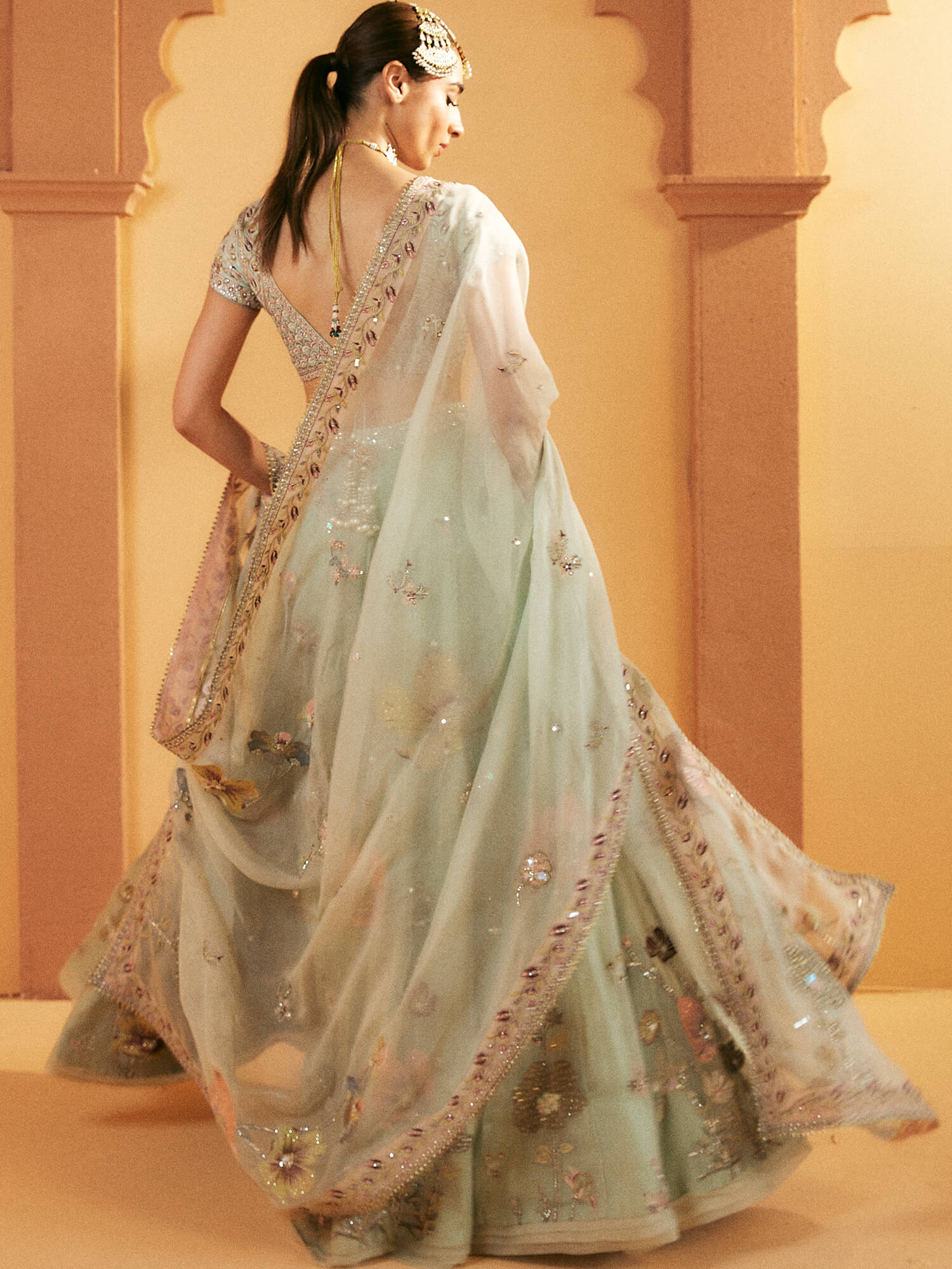 BLOUSE, LEHENGA & DUPATTA - Image 2