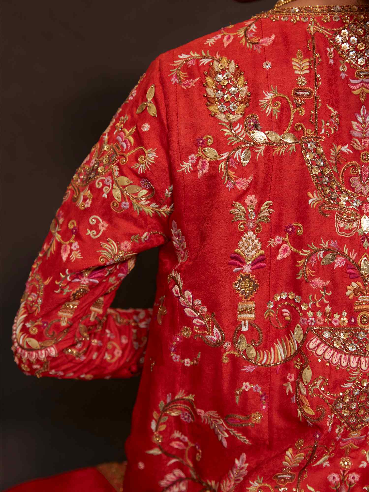 BORGIA COAT & CRUSHED INNER DRESS - Image 3