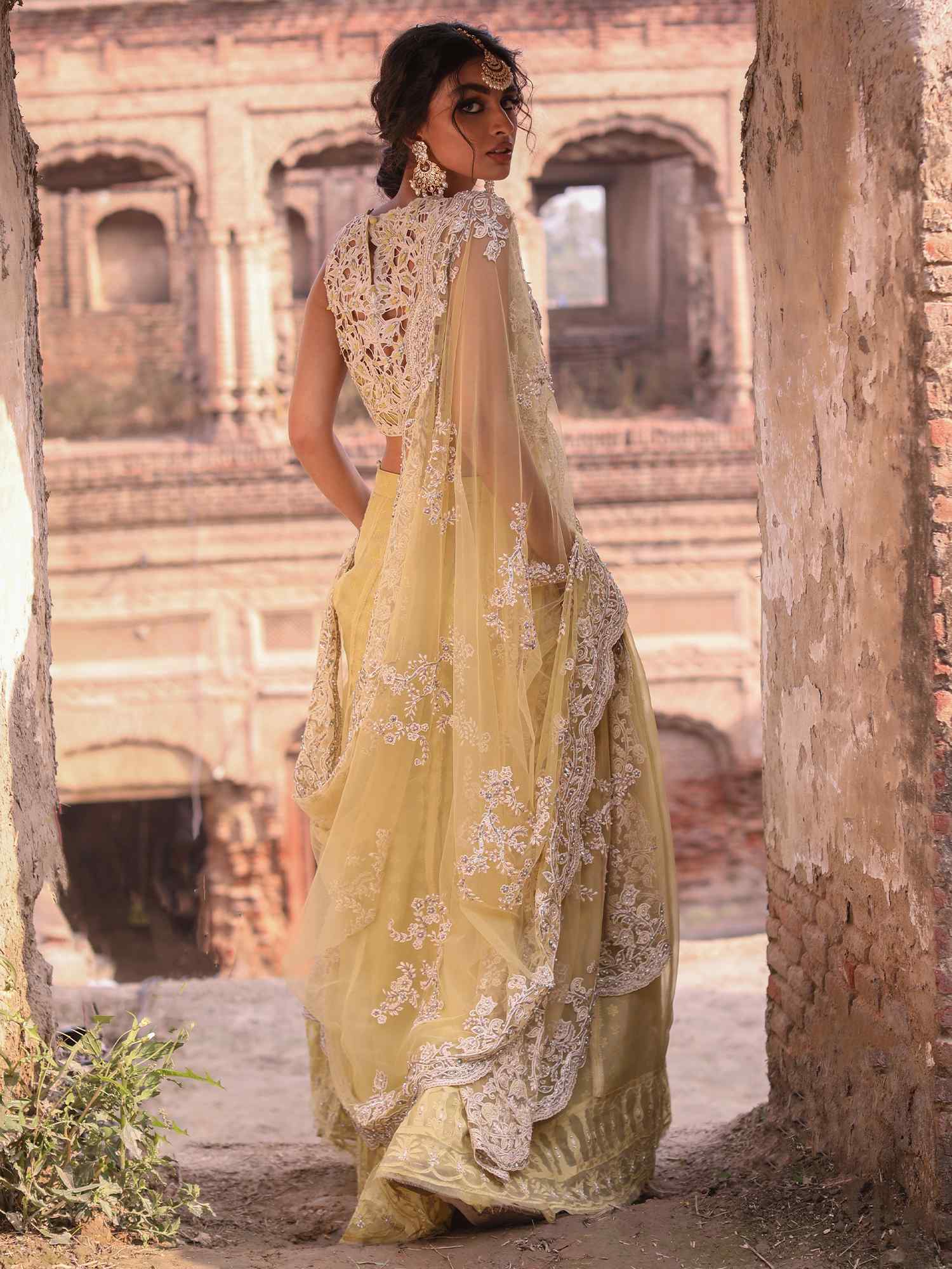 BLOUSE, LEHENGA & DUPATTA - Image 4