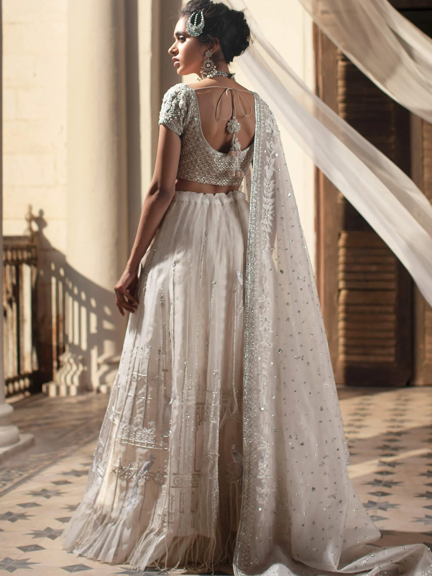 BLOUSE, LEHENGA & DUPATTA - Image 3