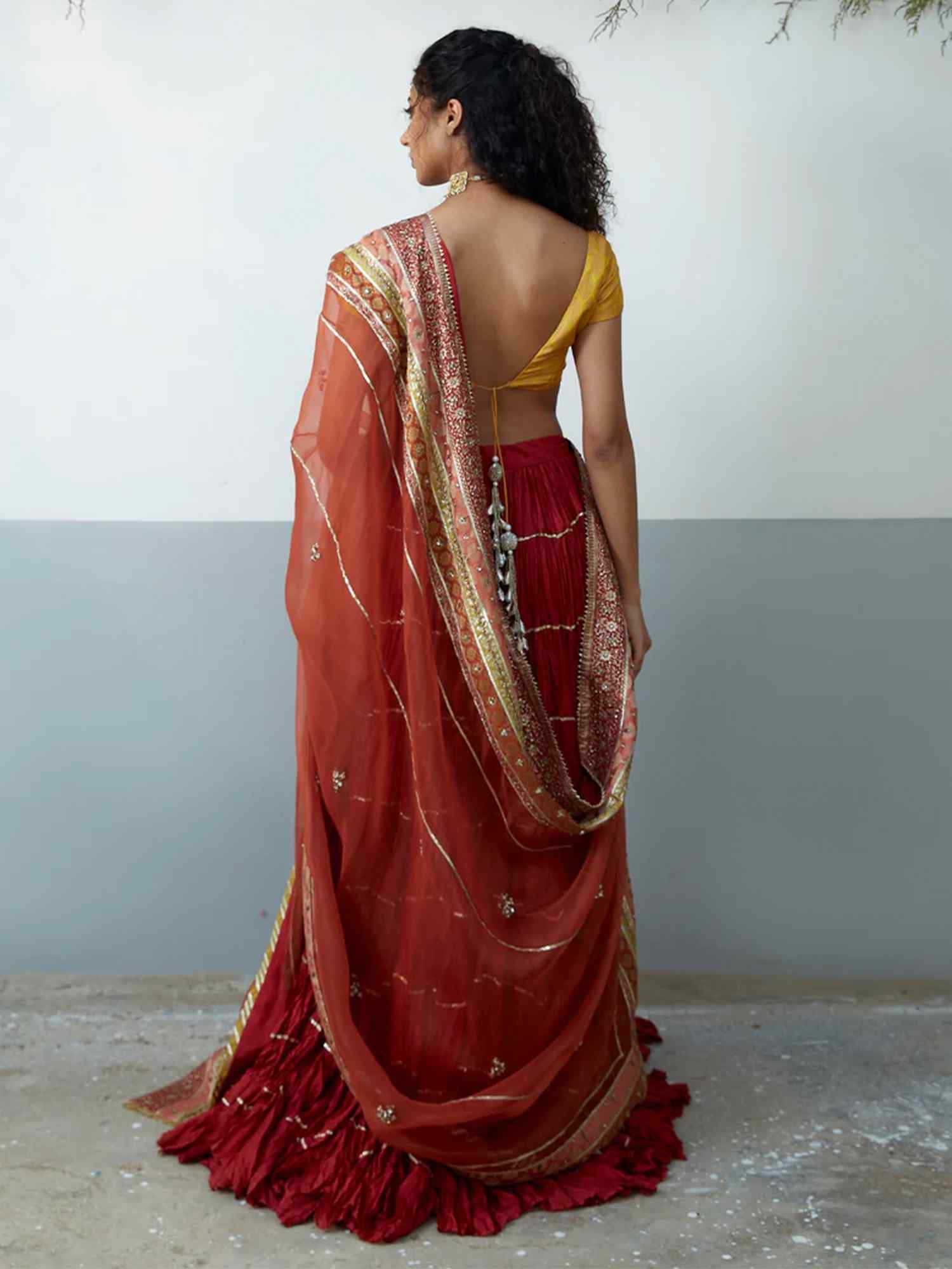 BLOUSE, LEHENGA & DUPATTA - Image 3