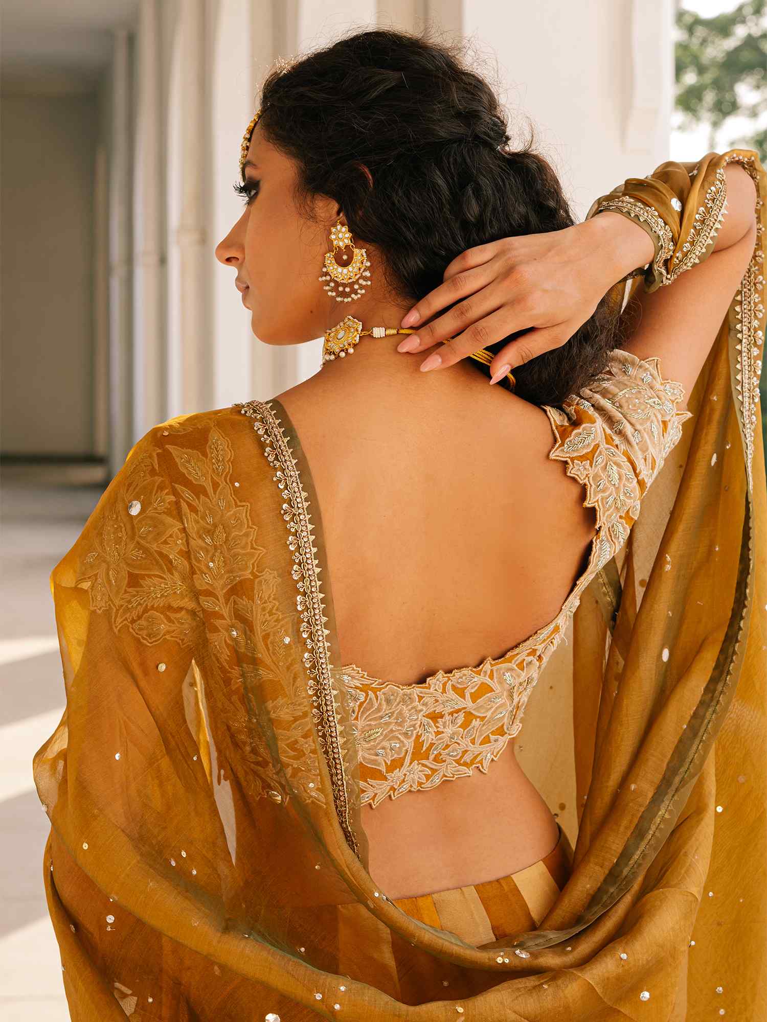 BLOUSE, LEHENGA & DUPATTA - Image 2