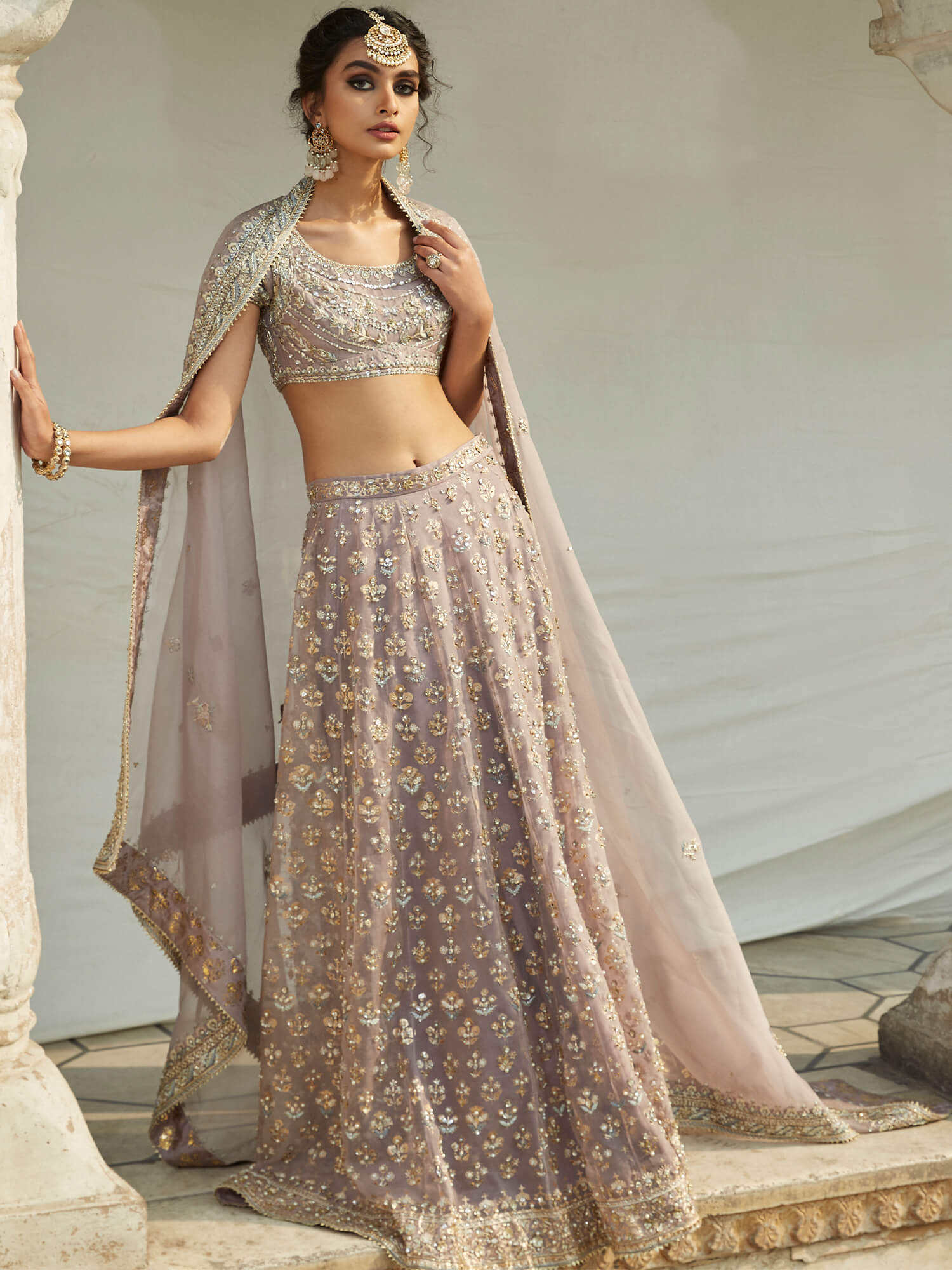 BLOUSE, LEHENGA & DUPATTA - Image 3