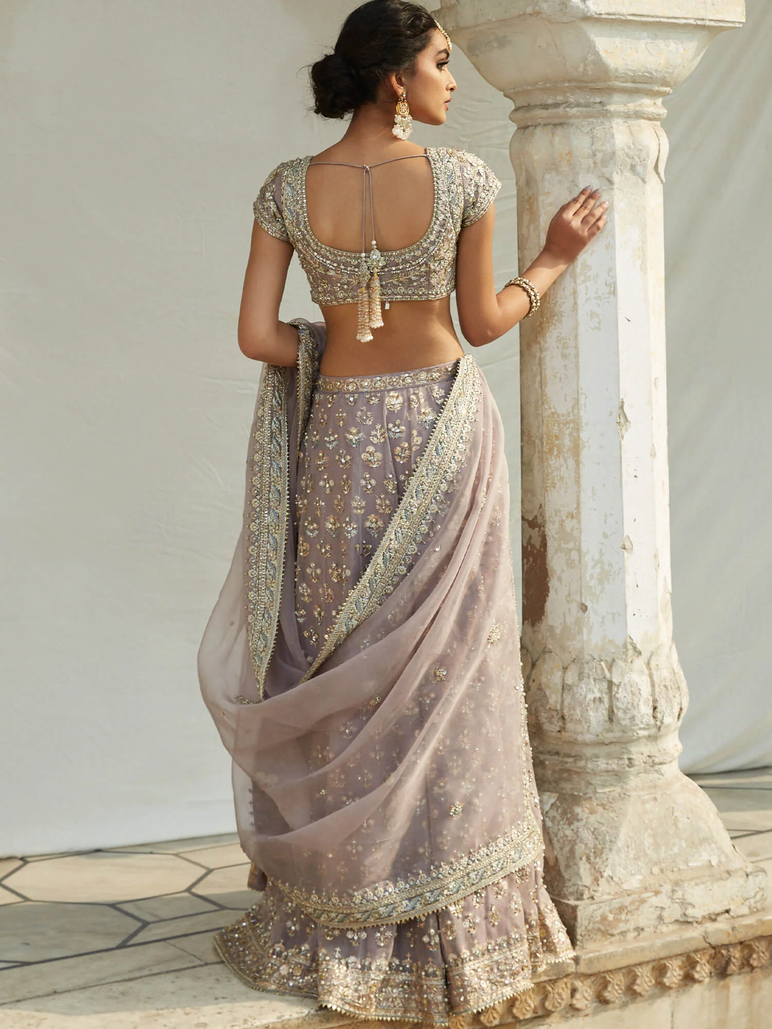BLOUSE, LEHENGA & DUPATTA - Image 4