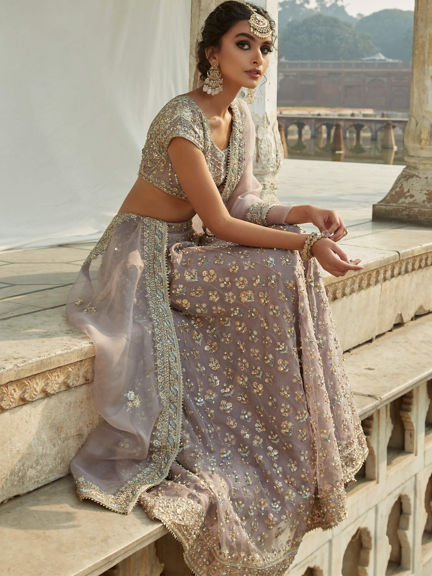 BLOUSE, LEHENGA & DUPATTA - Image 5
