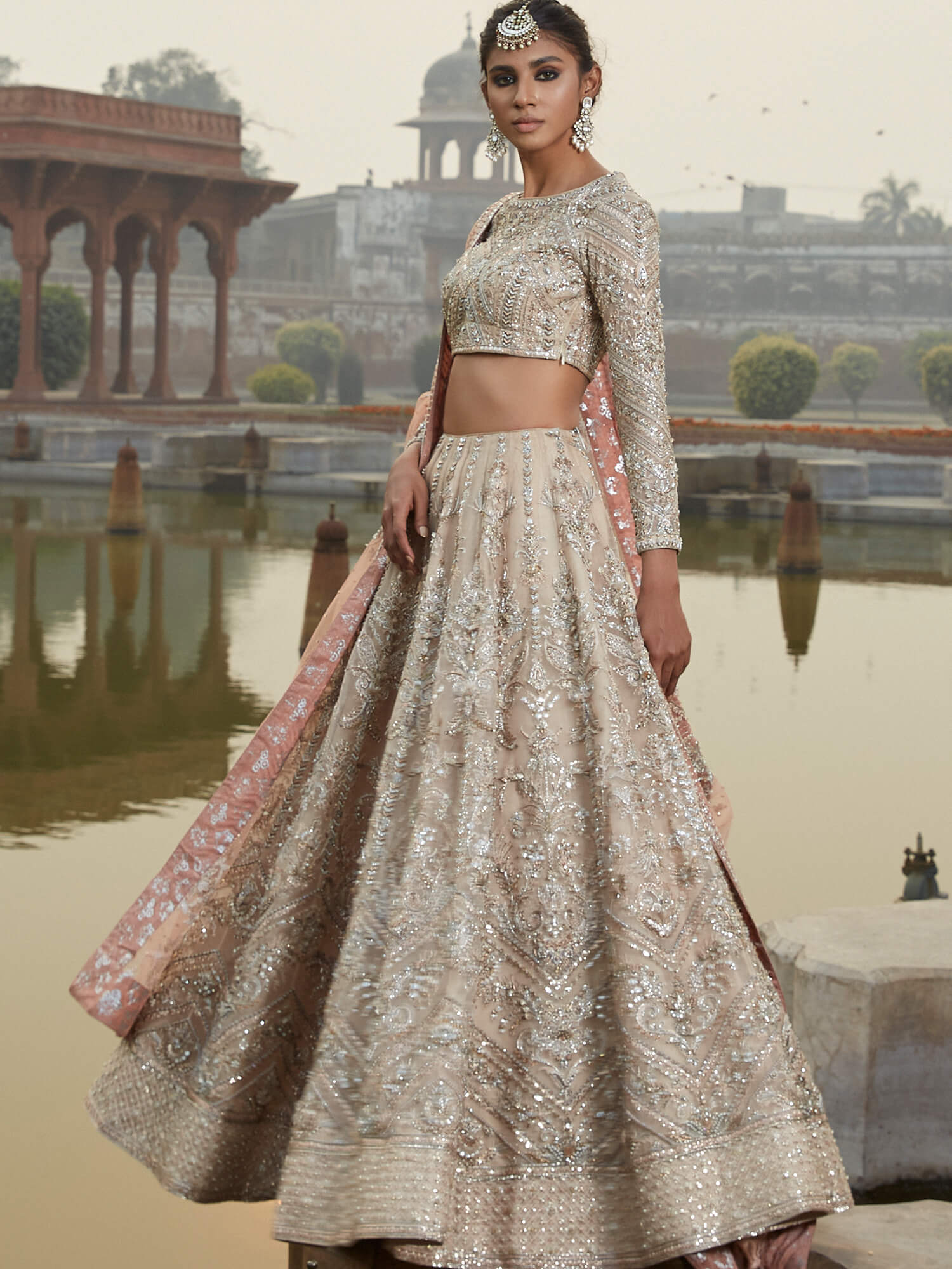 BLOUSE, LEHENGA & DUPATTA - Image 3