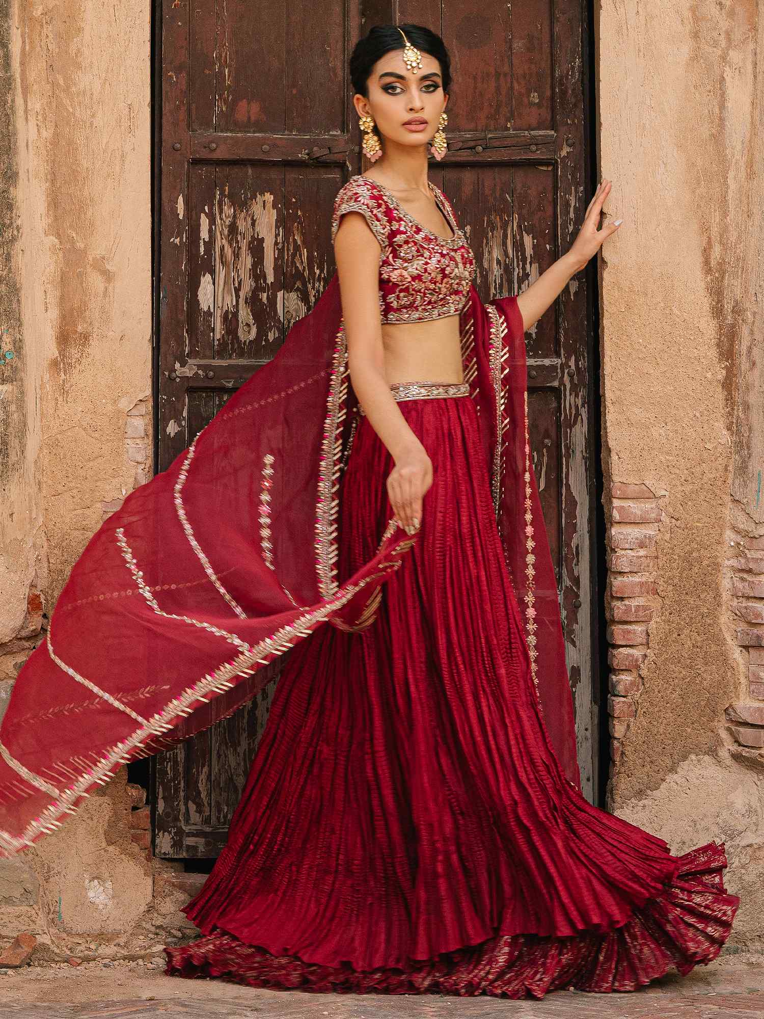 BLOUSE, LEHENGA & DUPATTA - Image 3