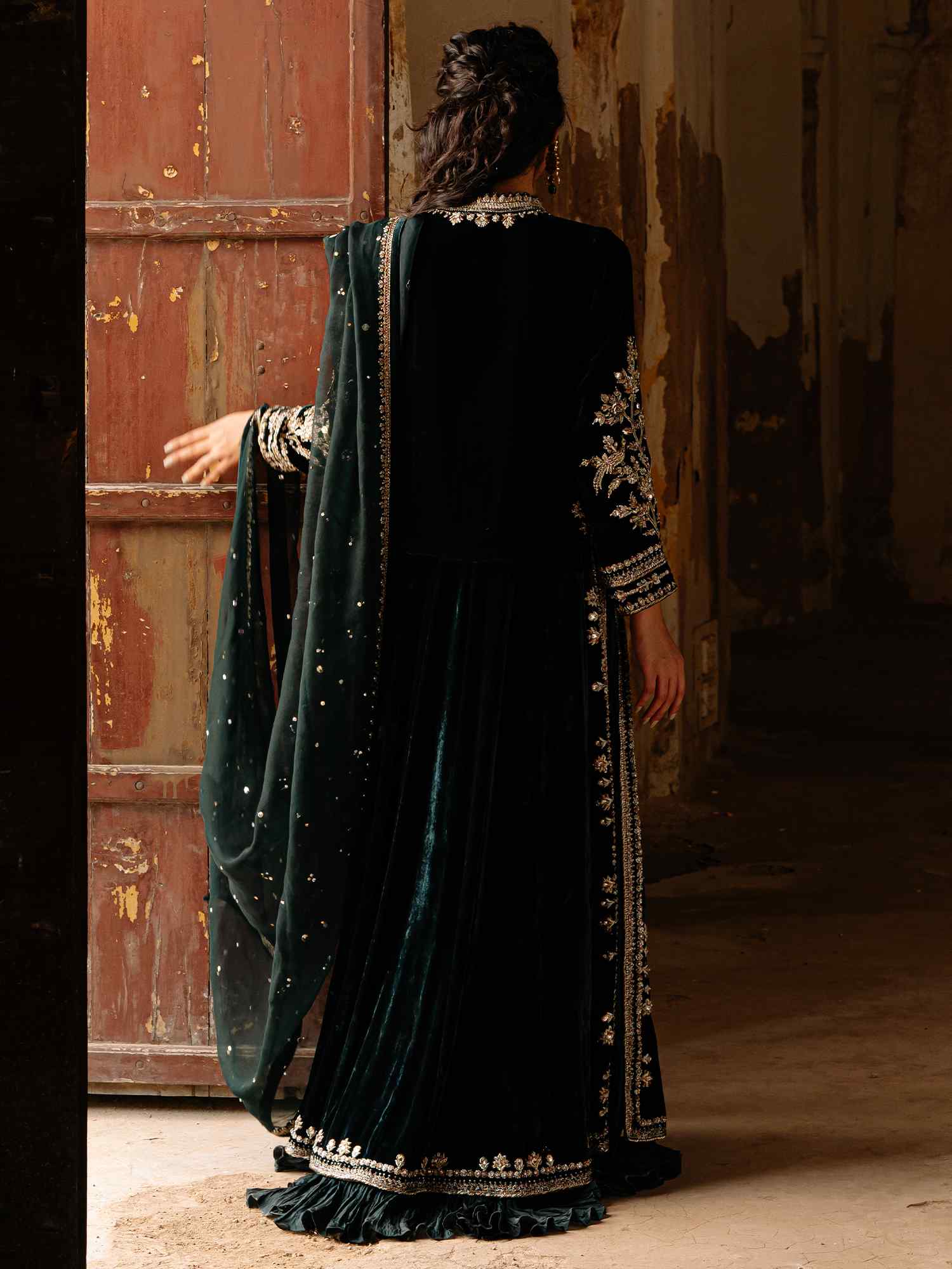 DROP WAIST, LEHENGA & DUPATTA - Image 5