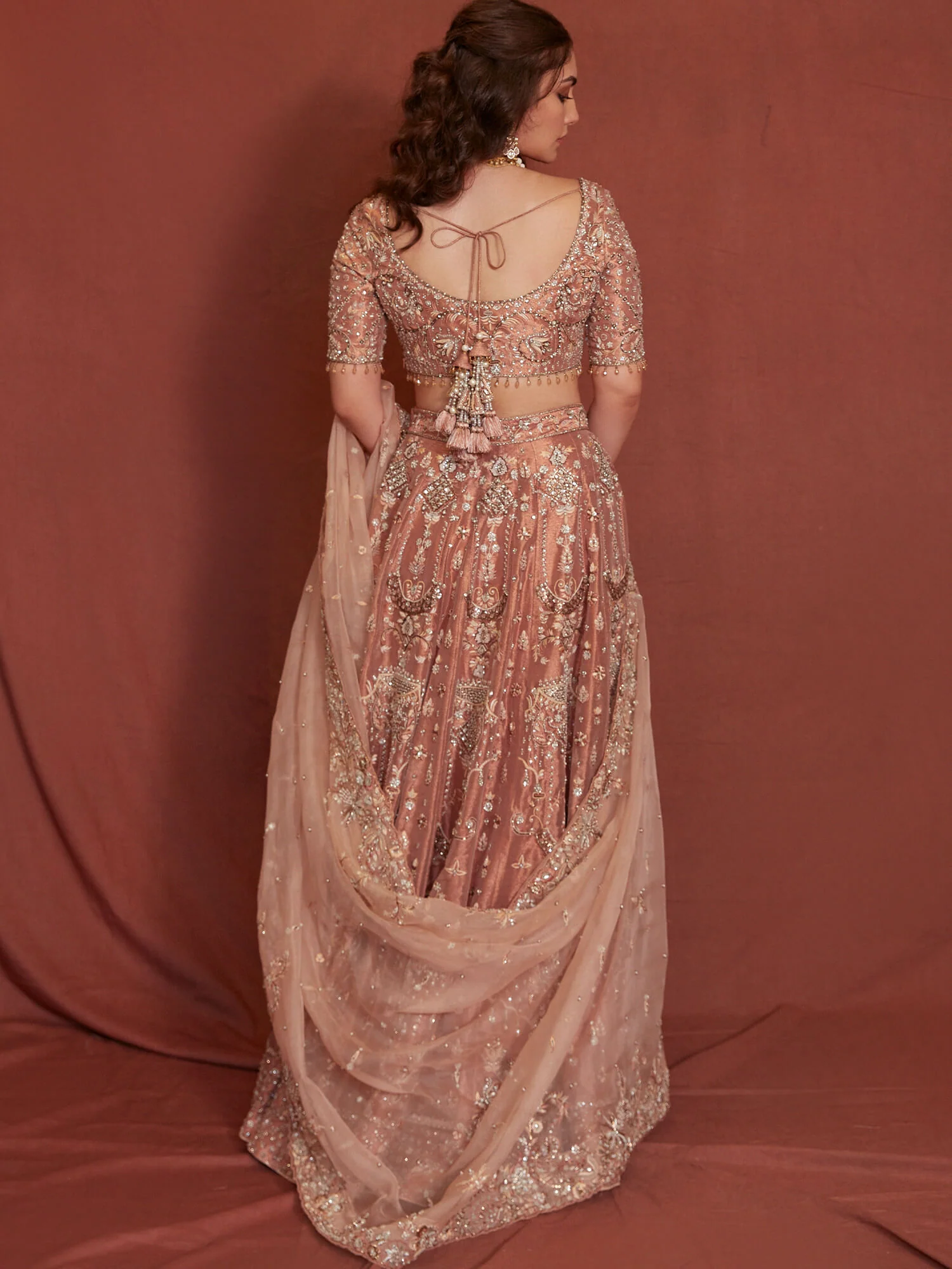 BLOUSE, LEHENGA & DUPATTA - Image 4