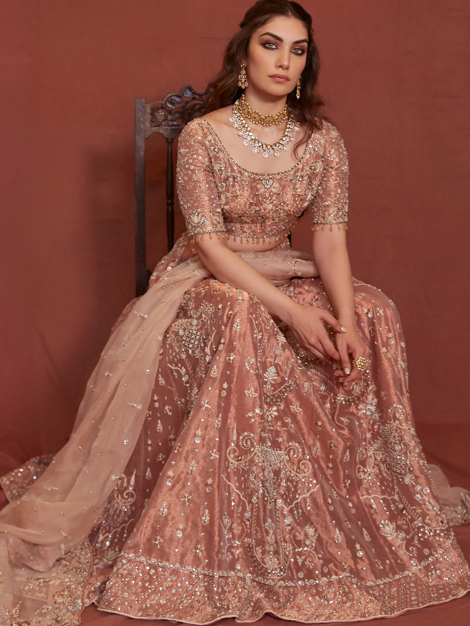 BLOUSE, LEHENGA & DUPATTA - Image 5