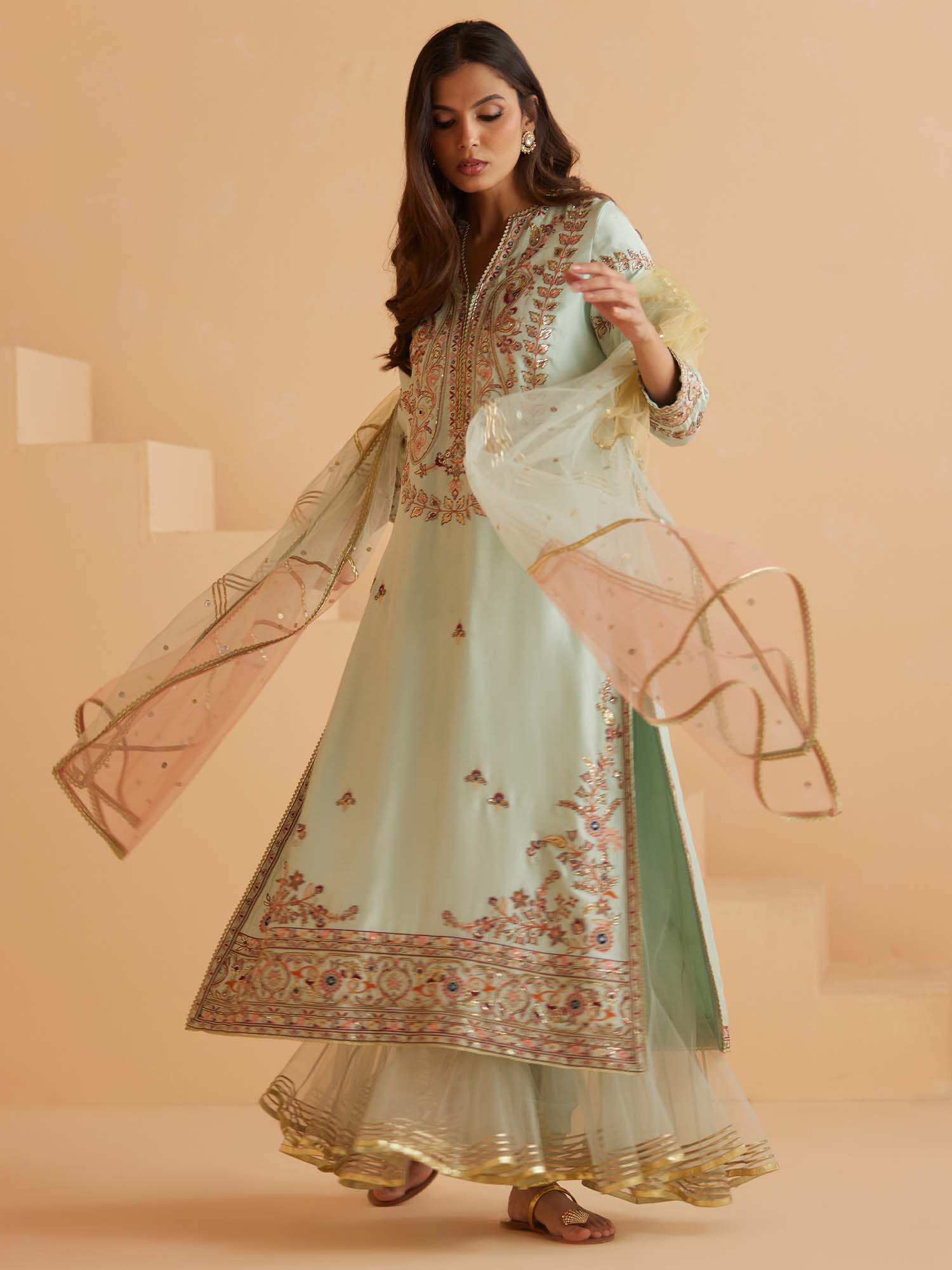 HAJRA, CHURIDAR & DUPATTA - Image 3