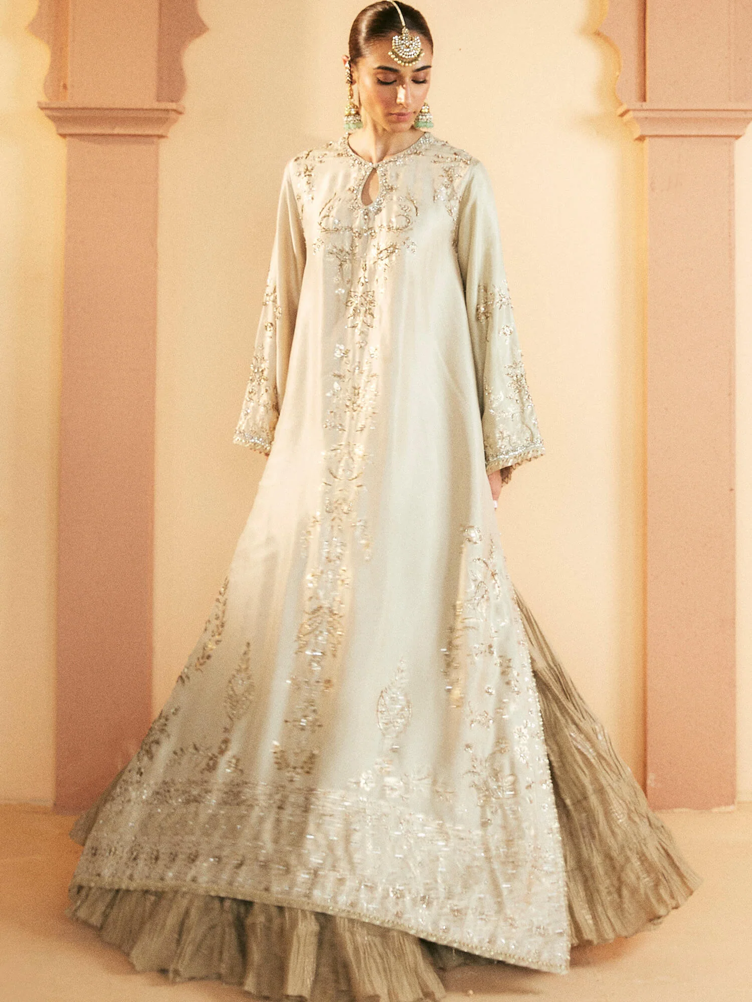 JALABIYA & CRUSHED LEHENGA - Image 4