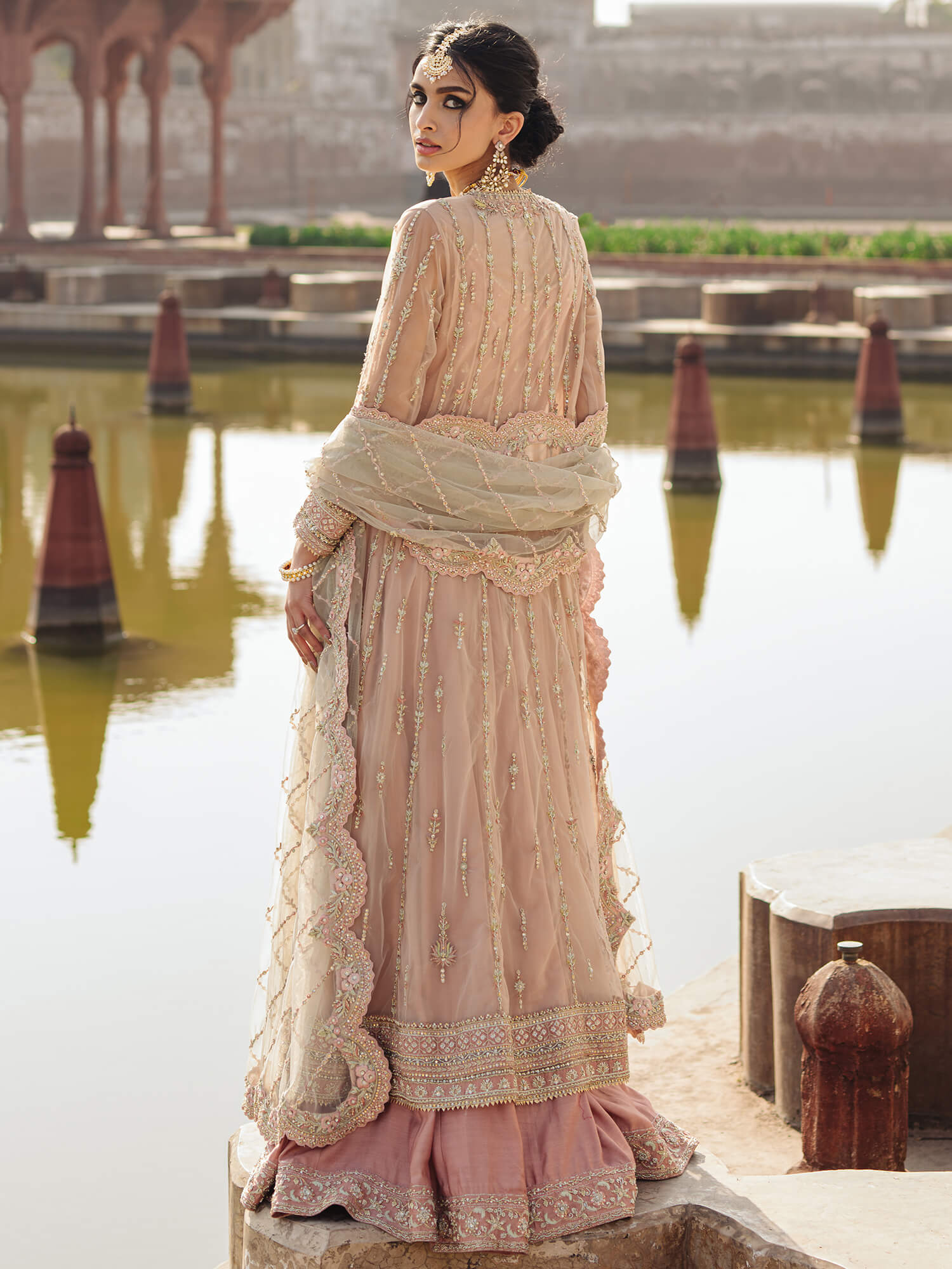 KALIDAR, BLOUSE, LEHENGA & DUPATTA - Image 4