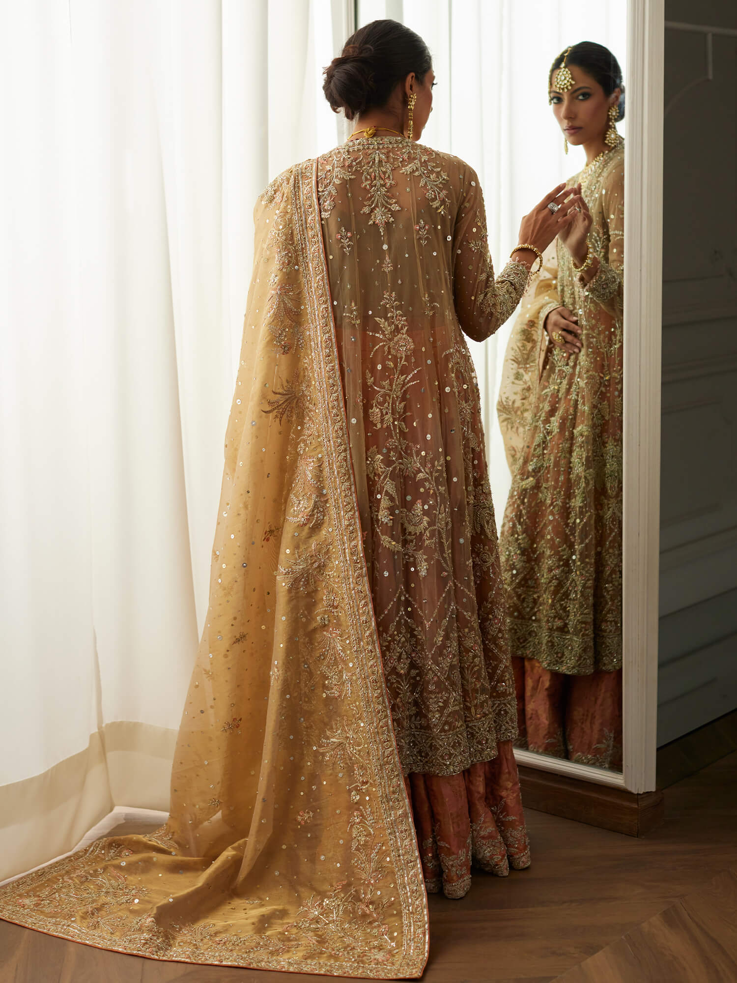 KALIDAR, BLOUSE, LEHENGA & DUPATTA - Image 4