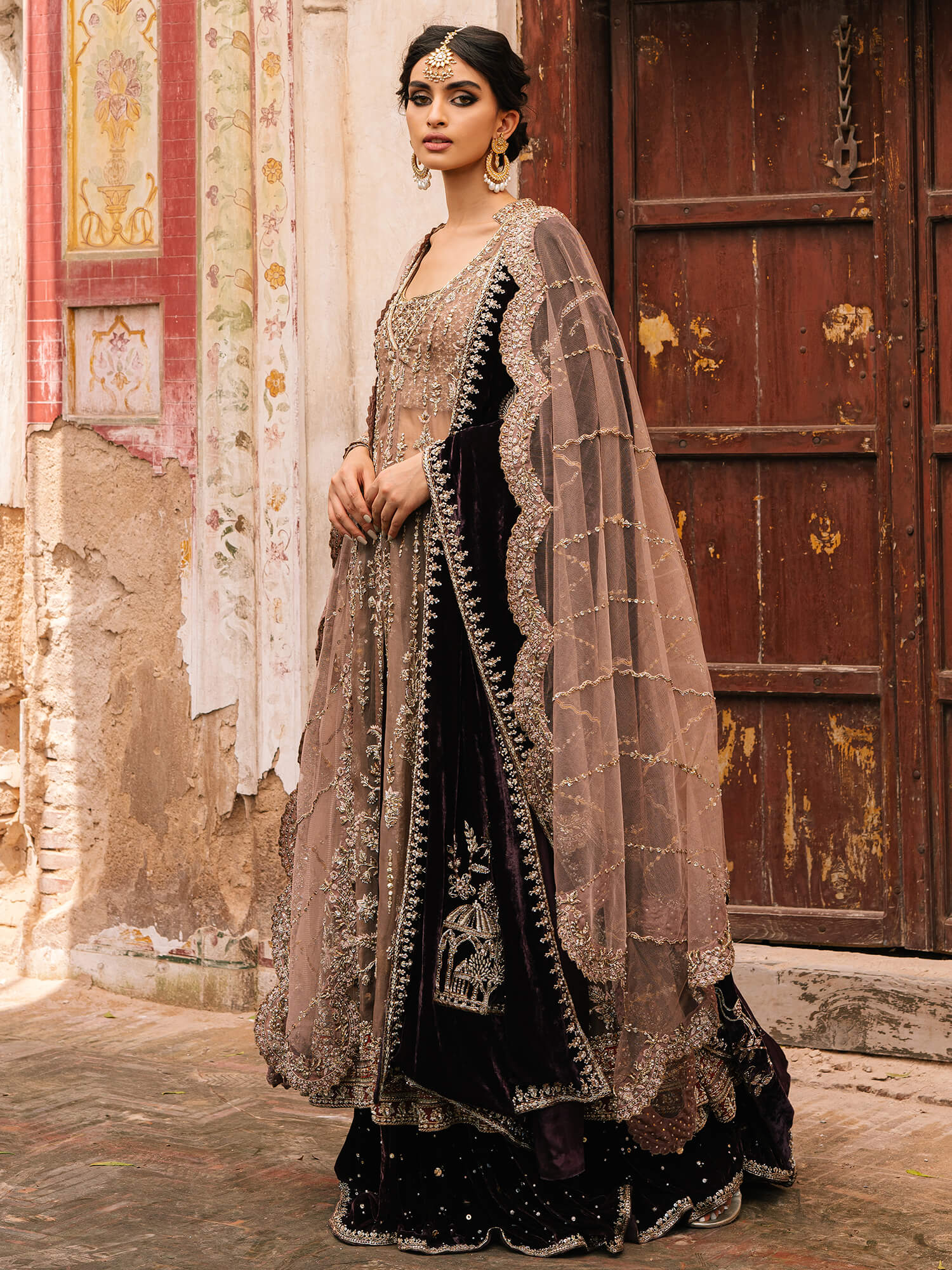 KALIDAR, BLOUSE, DUPATTA & GHAGRA - Image 3