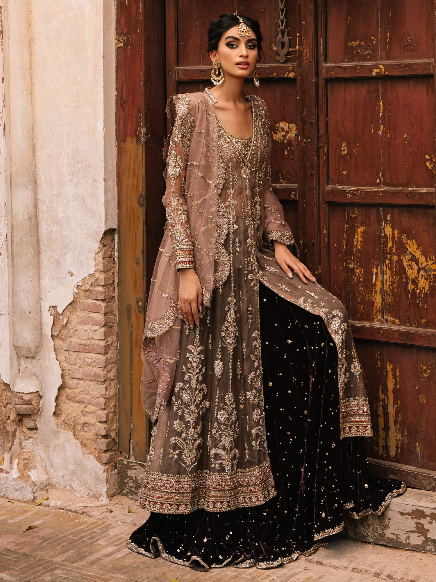 KALIDAR, BLOUSE, DUPATTA & GHAGRA - Image 4
