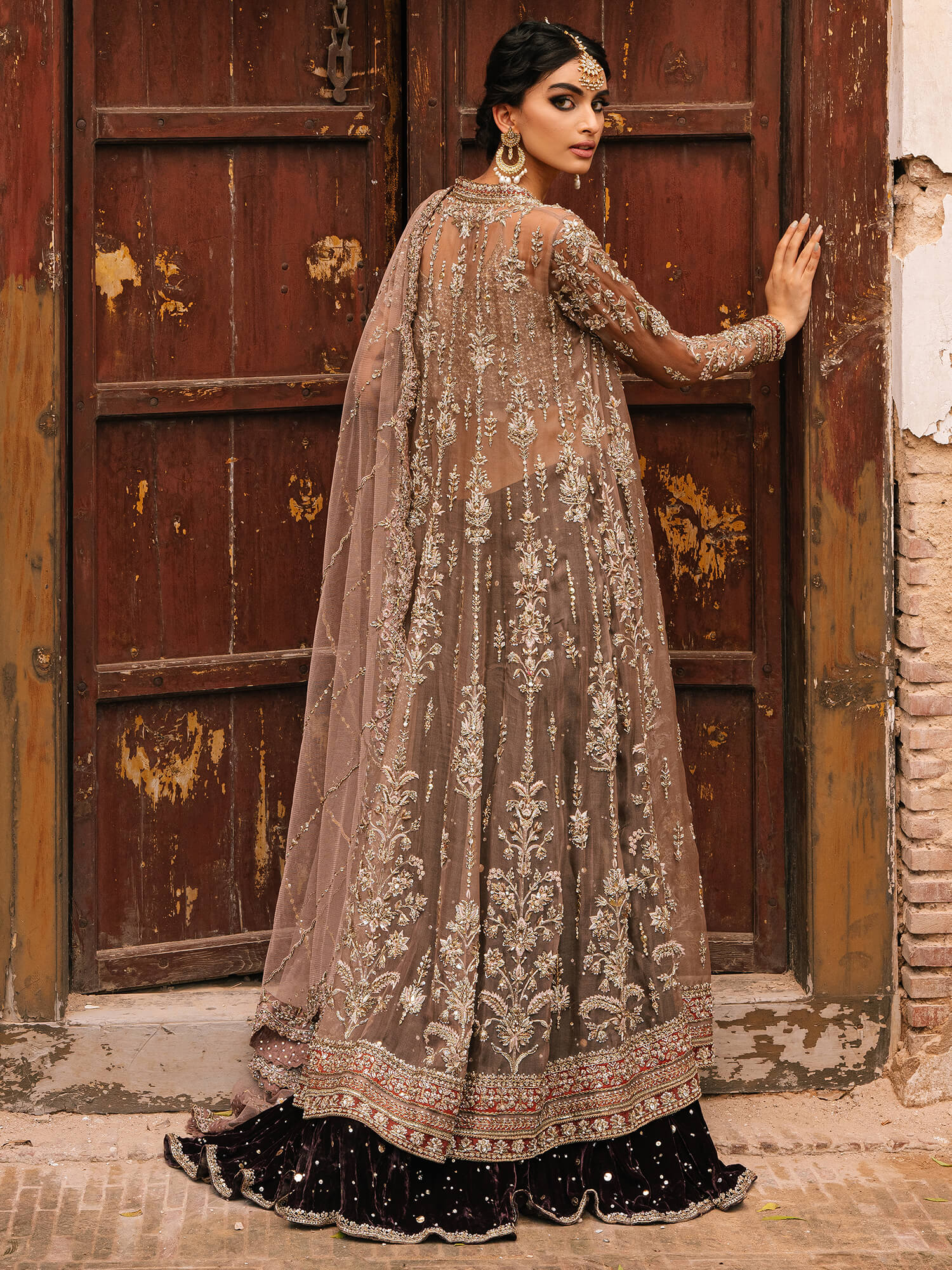 KALIDAR, BLOUSE, DUPATTA & GHAGRA - Image 5
