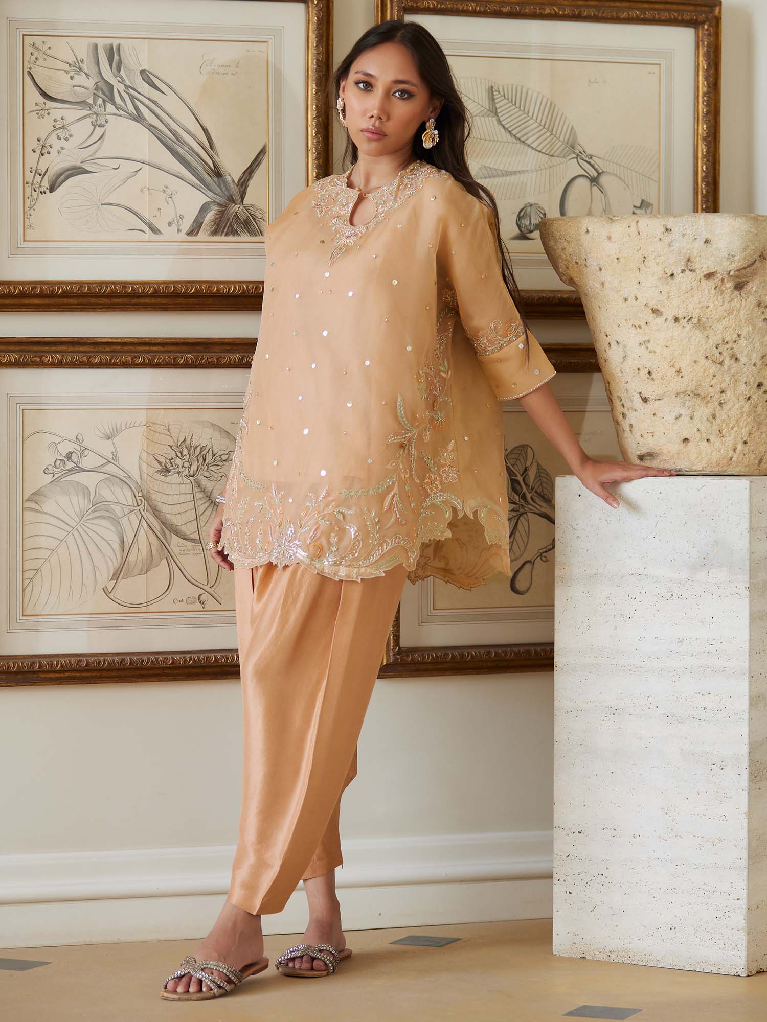 LILY TOP & SKINNY SHALWAR - Image 3
