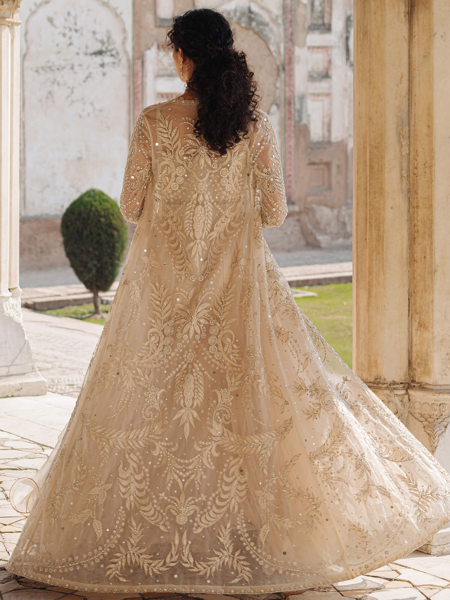 NEHA, BLOUSE & SWIRLY LEHENGA - Image 3