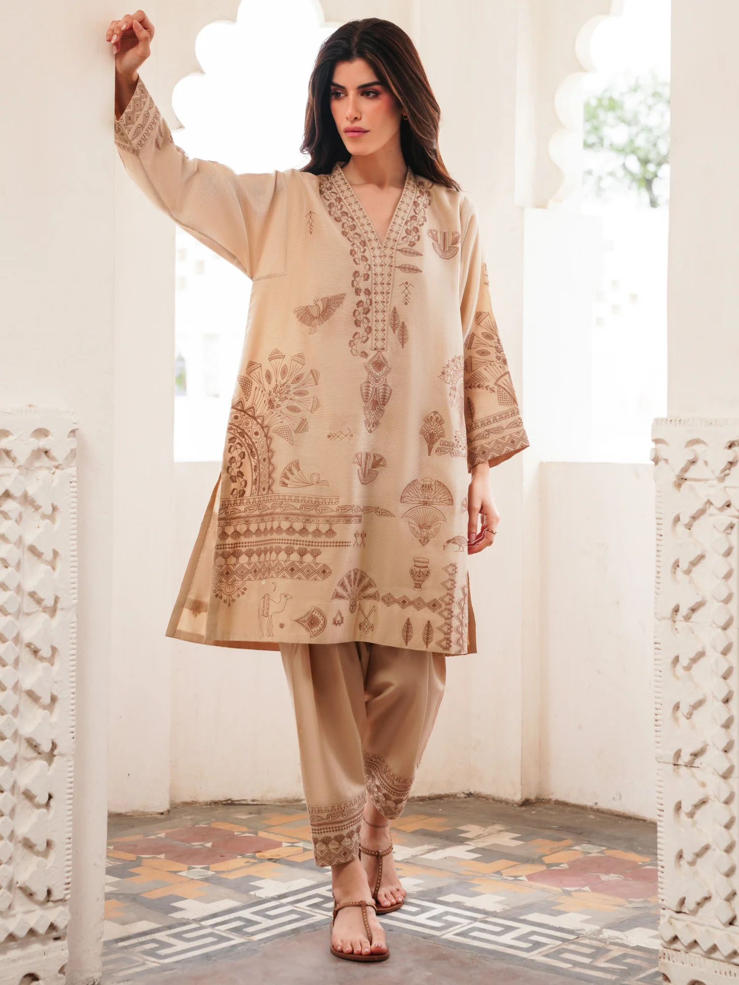 NIMR & SKINNY SHALWAR