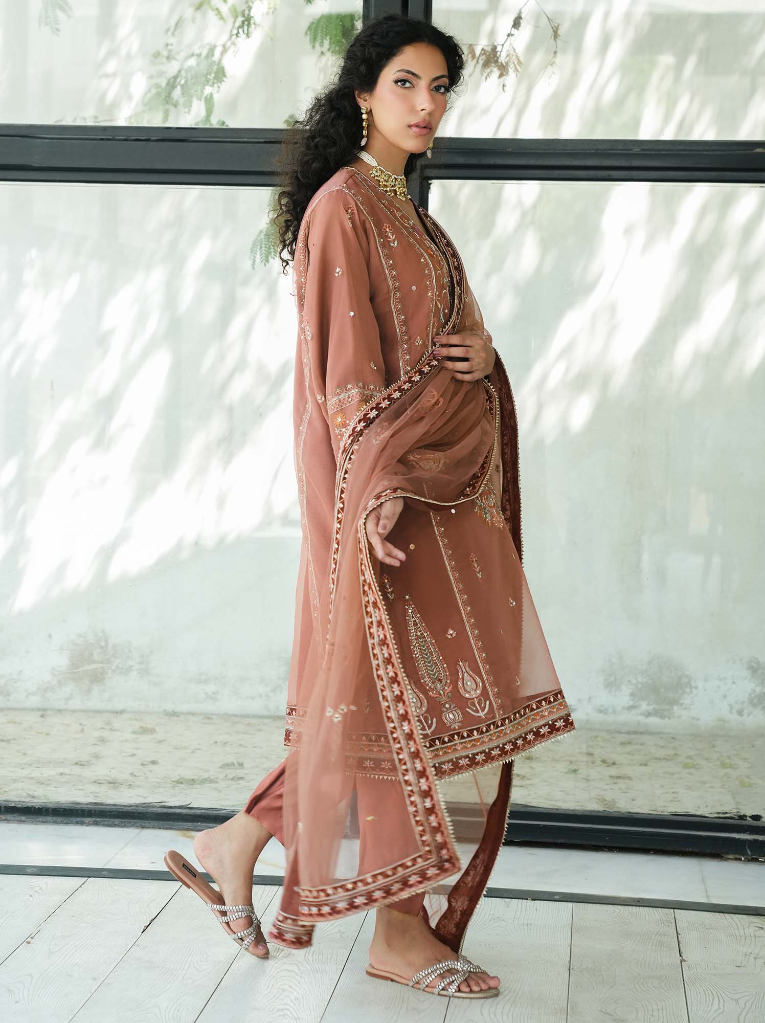 NIMR, SKINNY SHALWAR & DUPATTA - Image 2