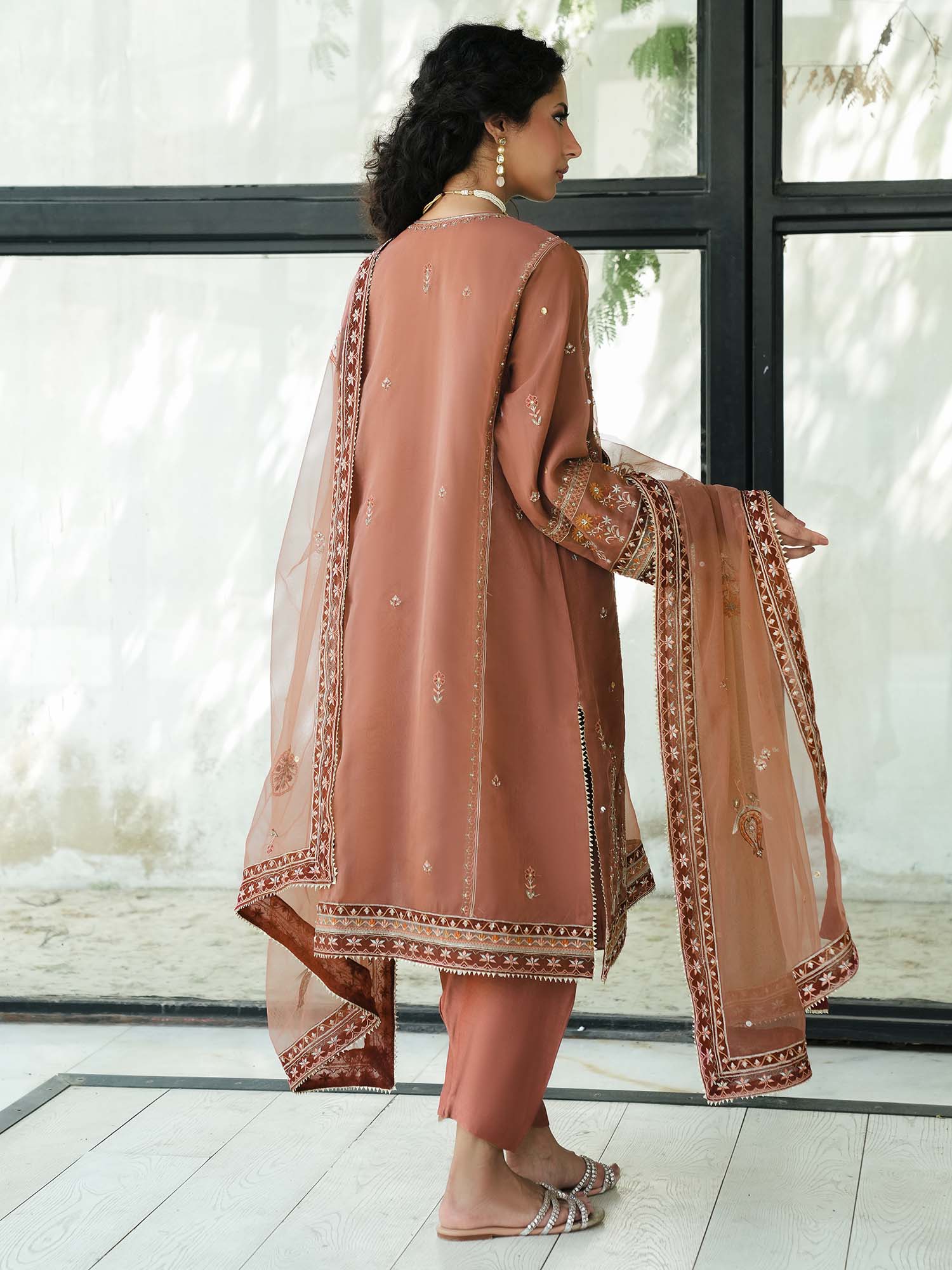 NIMR, SKINNY SHALWAR & DUPATTA - Image 3