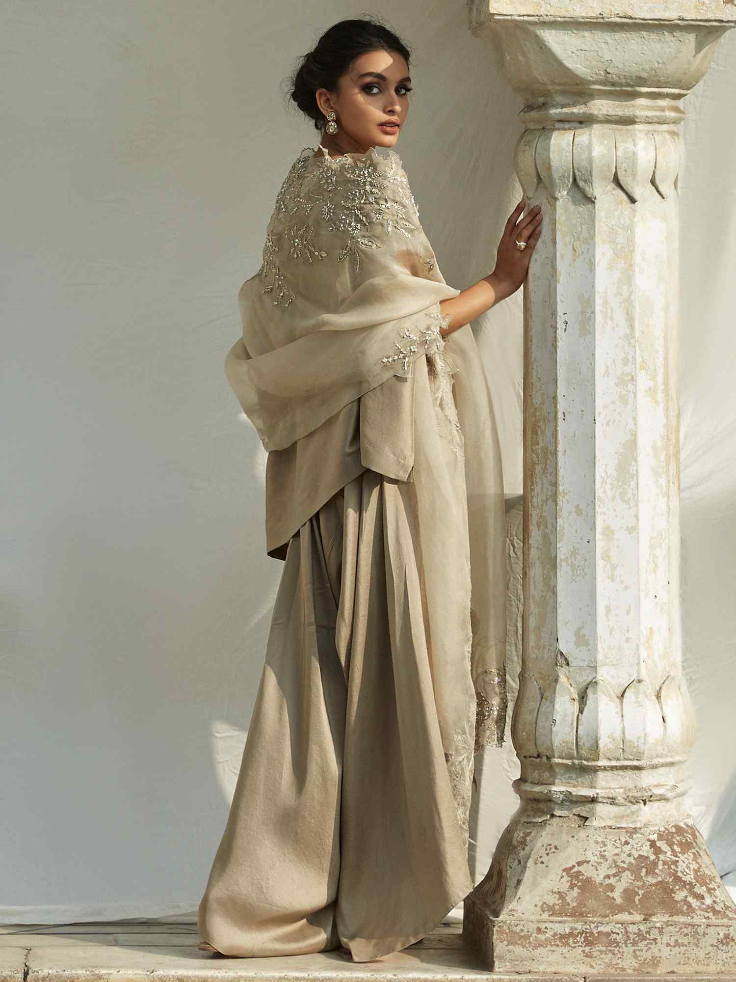 OFF SHOULDER, PANTS & DUPATTA - Image 3