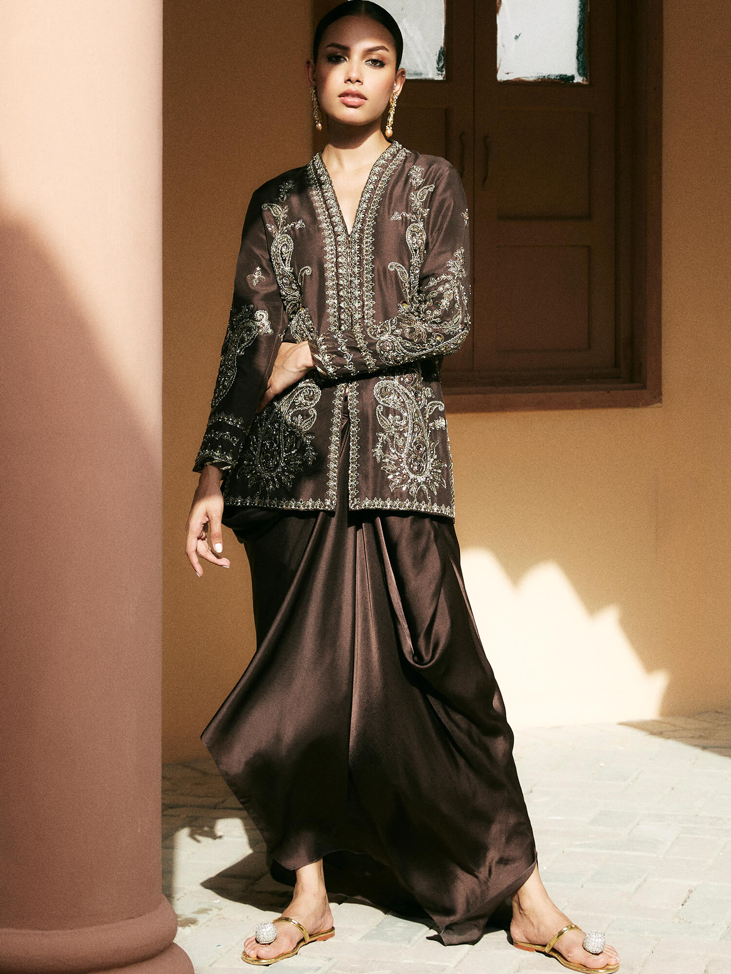 RANI JACKET & PINCHED SKIRT - Image 3