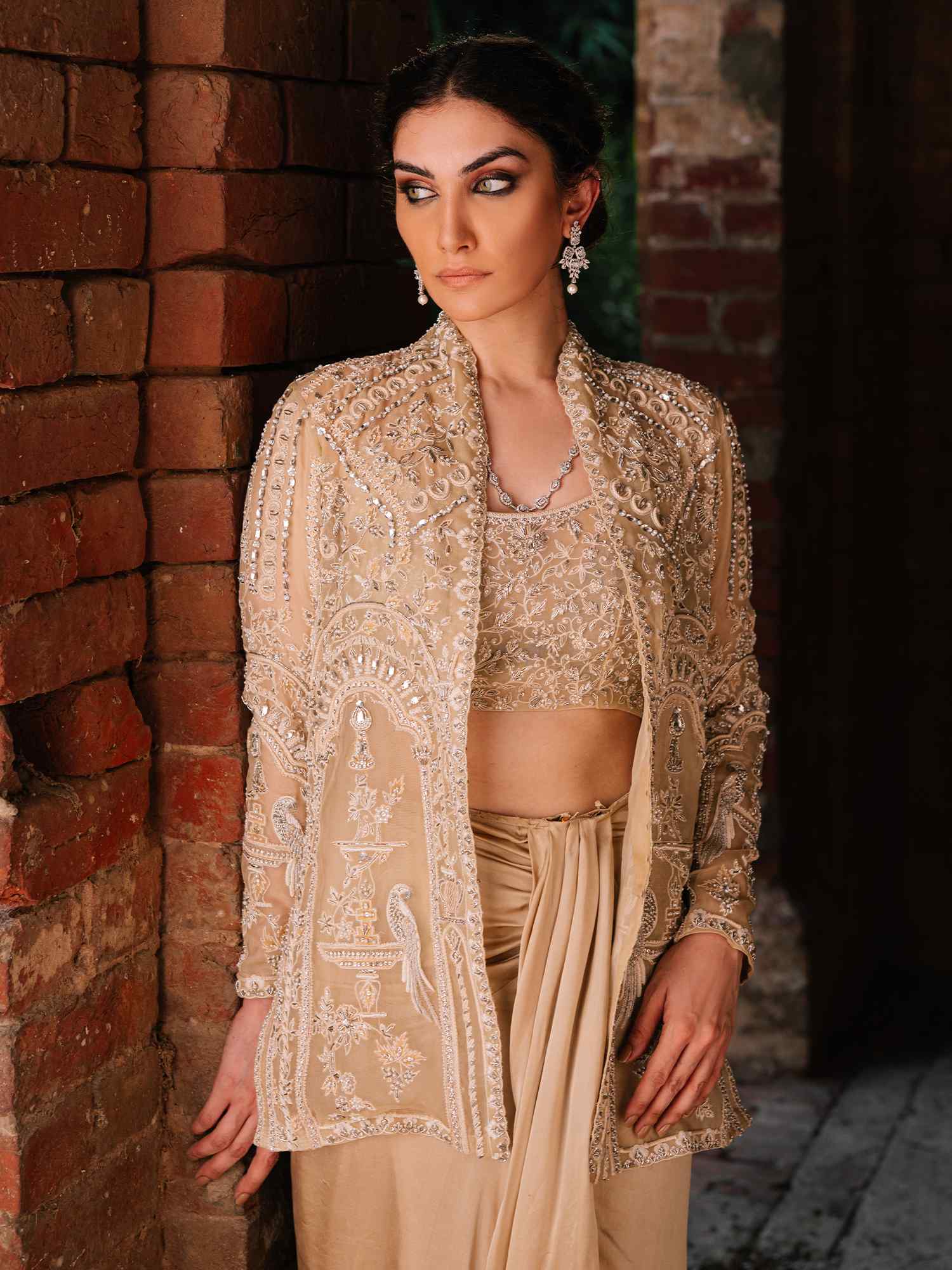 RANI JACKET, BLOUSE & SARI SKIRT - Image 3