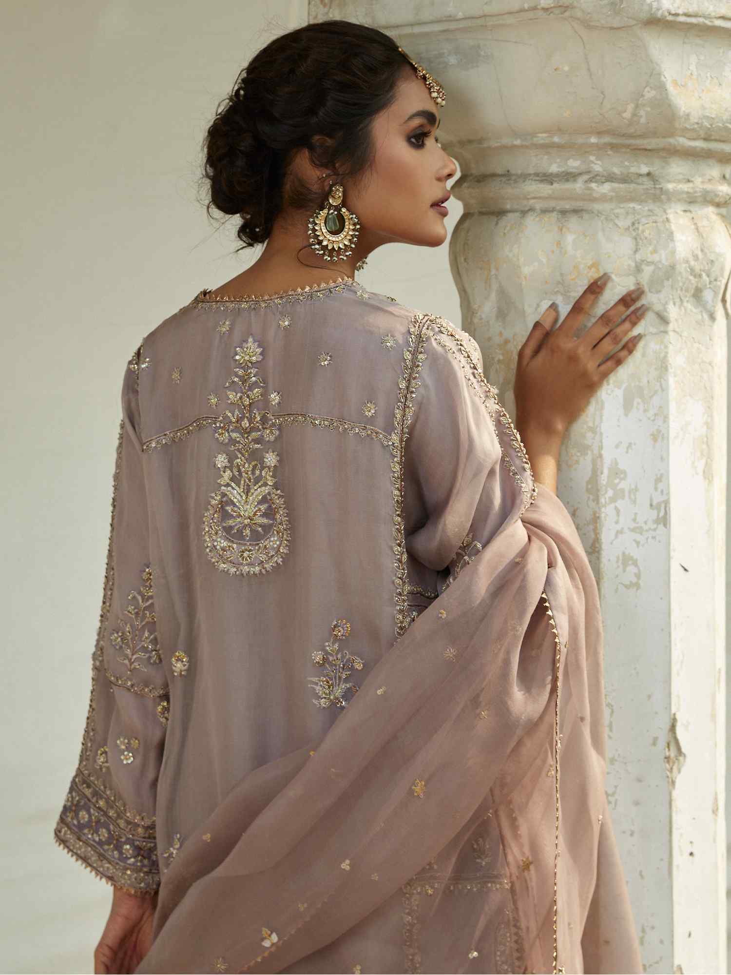 RAYA, CRUSHED IZAAR & DUPATTA - Image 4
