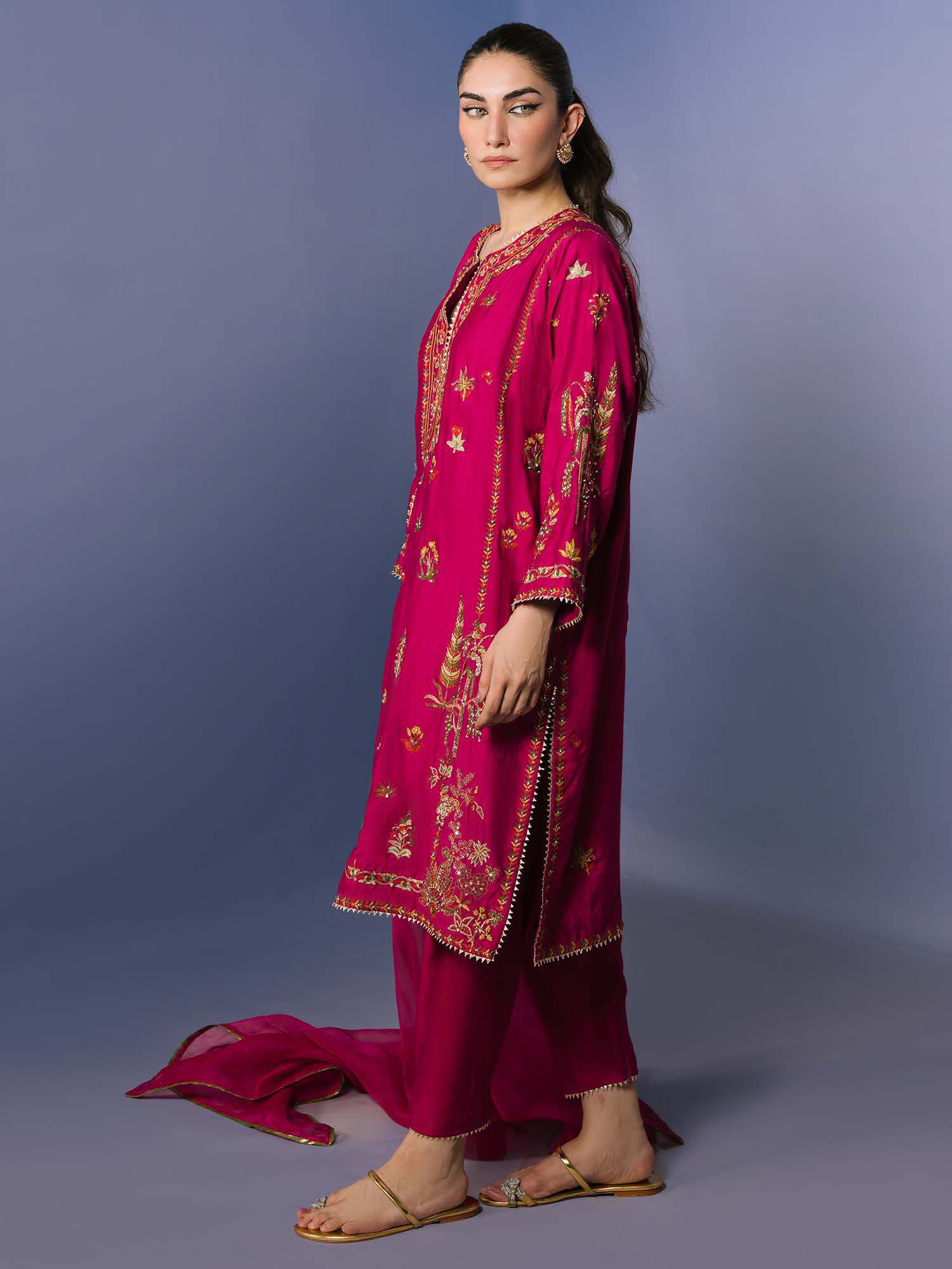 RAYA, SKINNY SHALWAR & DUPATTA - Image 2