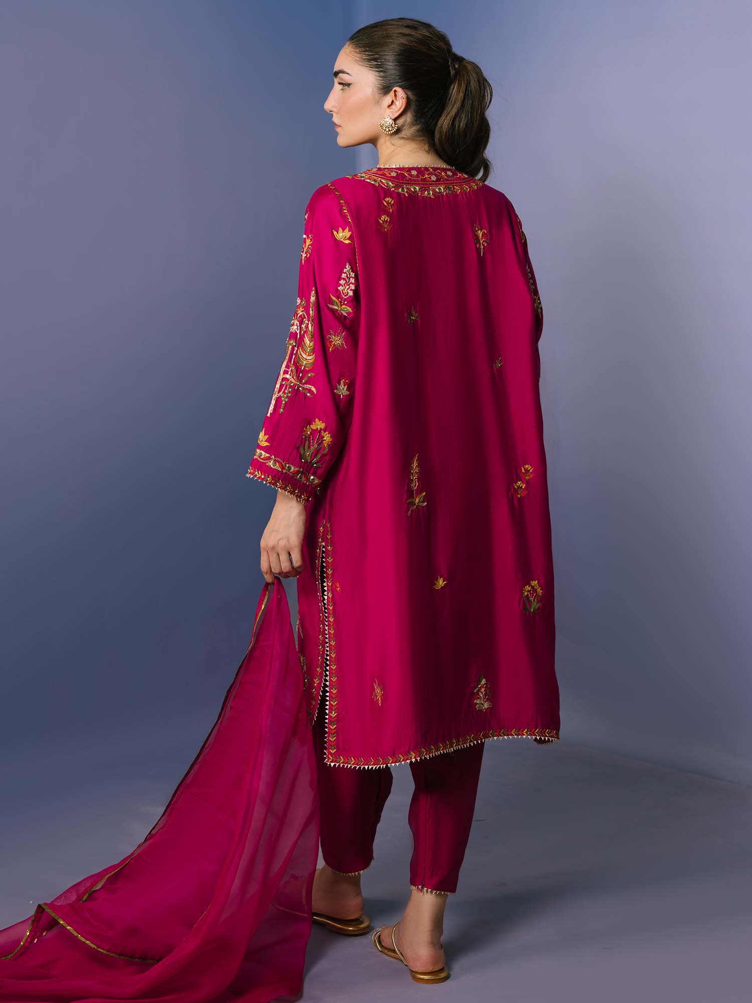 RAYA, SKINNY SHALWAR & DUPATTA - Image 3