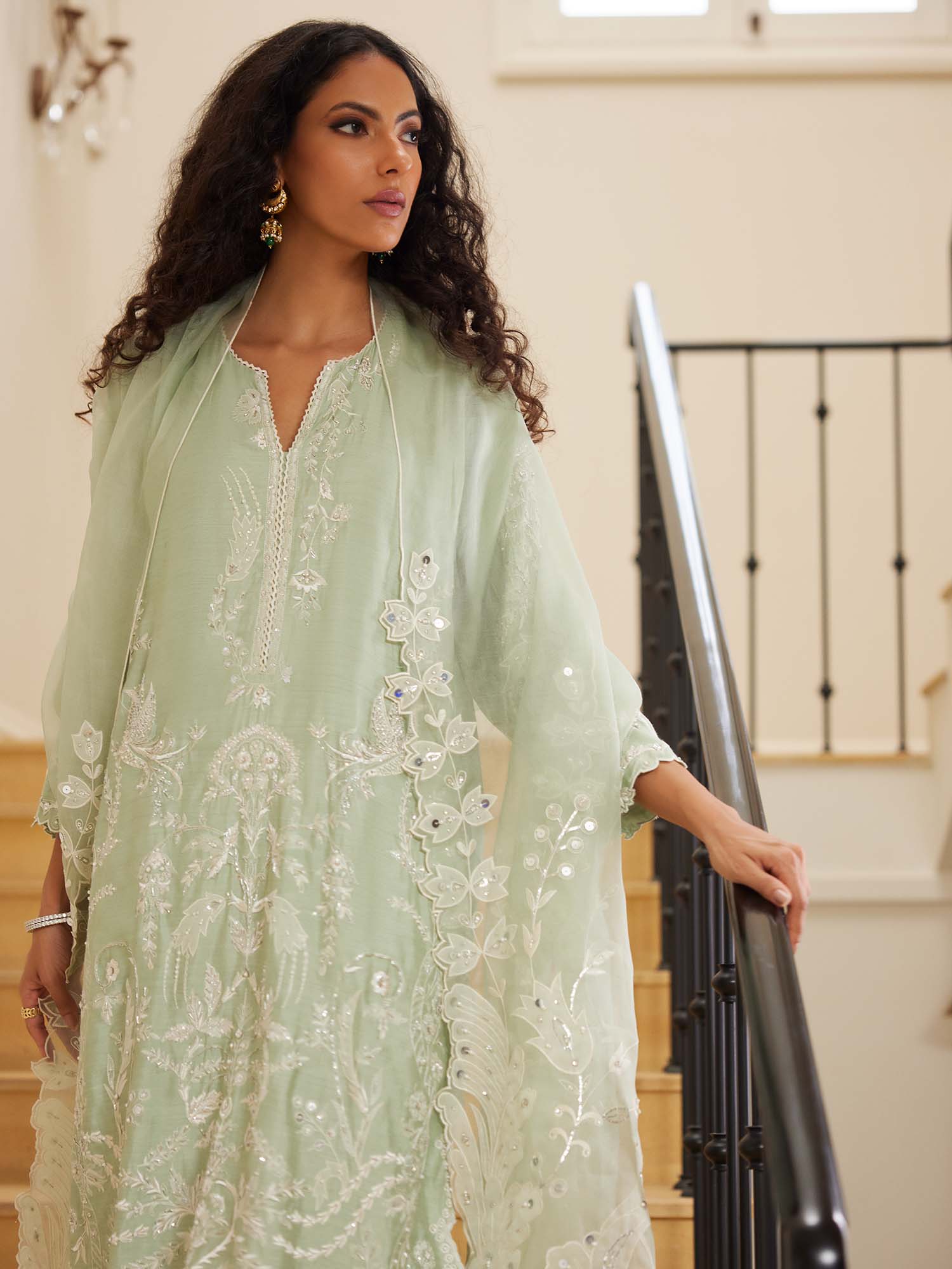 RAYA, SKINNY SHALWAR & DUPATTA - Image 2